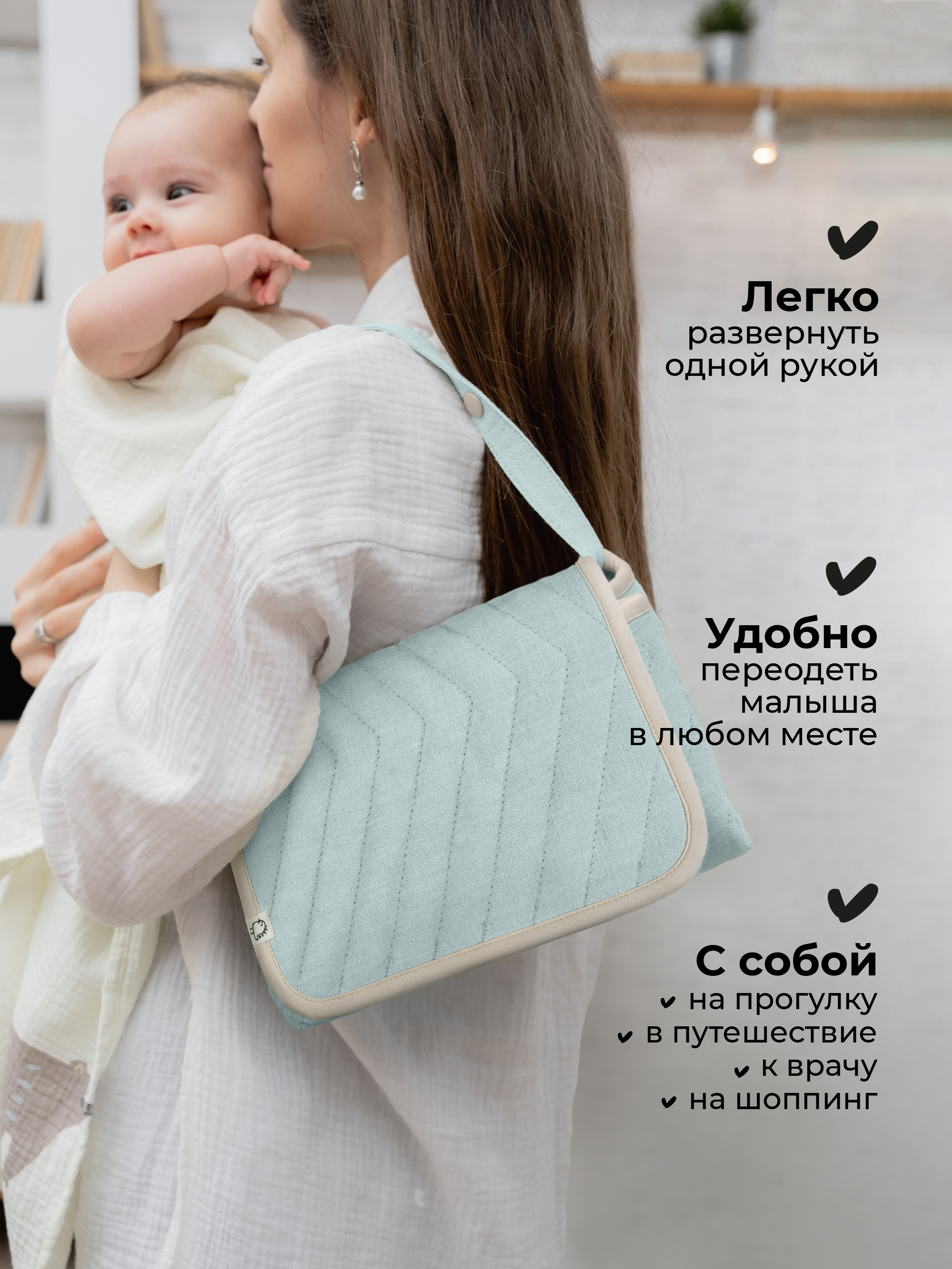 Сумка BUBA KIDS голубой - фото 3