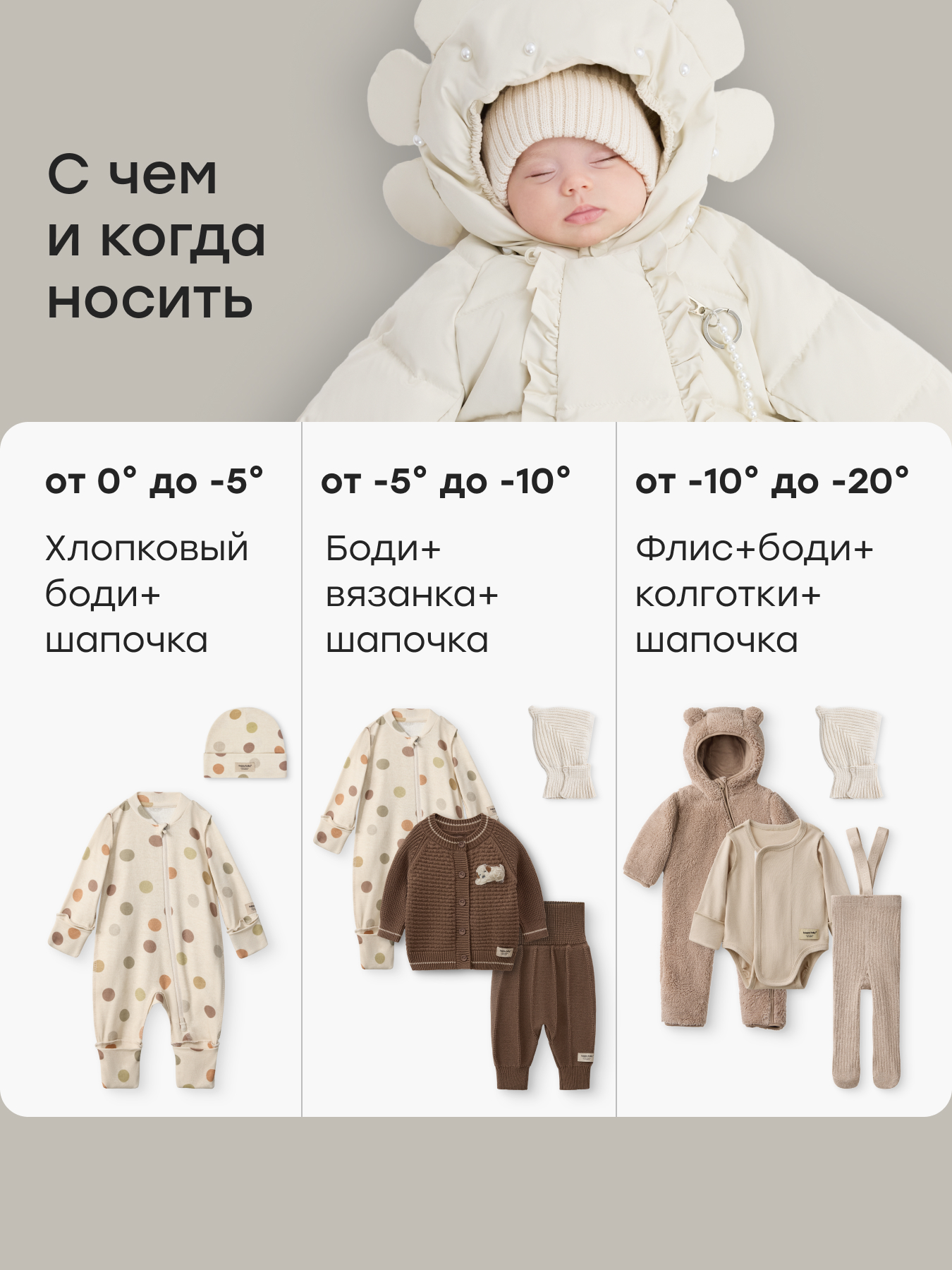 Комбинезон Happy Baby 89145-0_vanilla - фото 6
