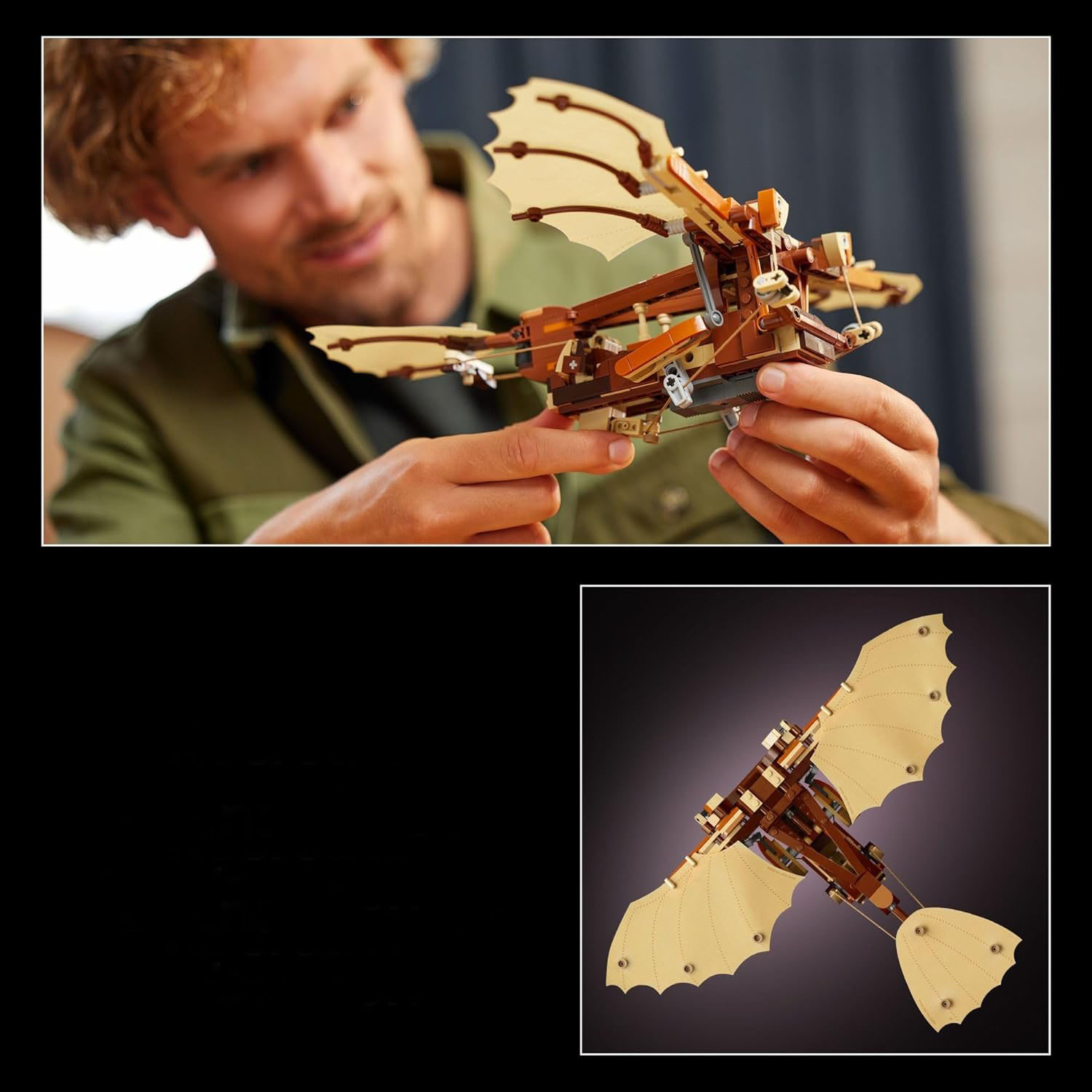 Конструктор LEGO Icons Летательный аппарат да Винчи блочный - фото 6