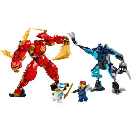 Конструктор LEGO NINJAGO Элементальный огненный меч Кая блочный