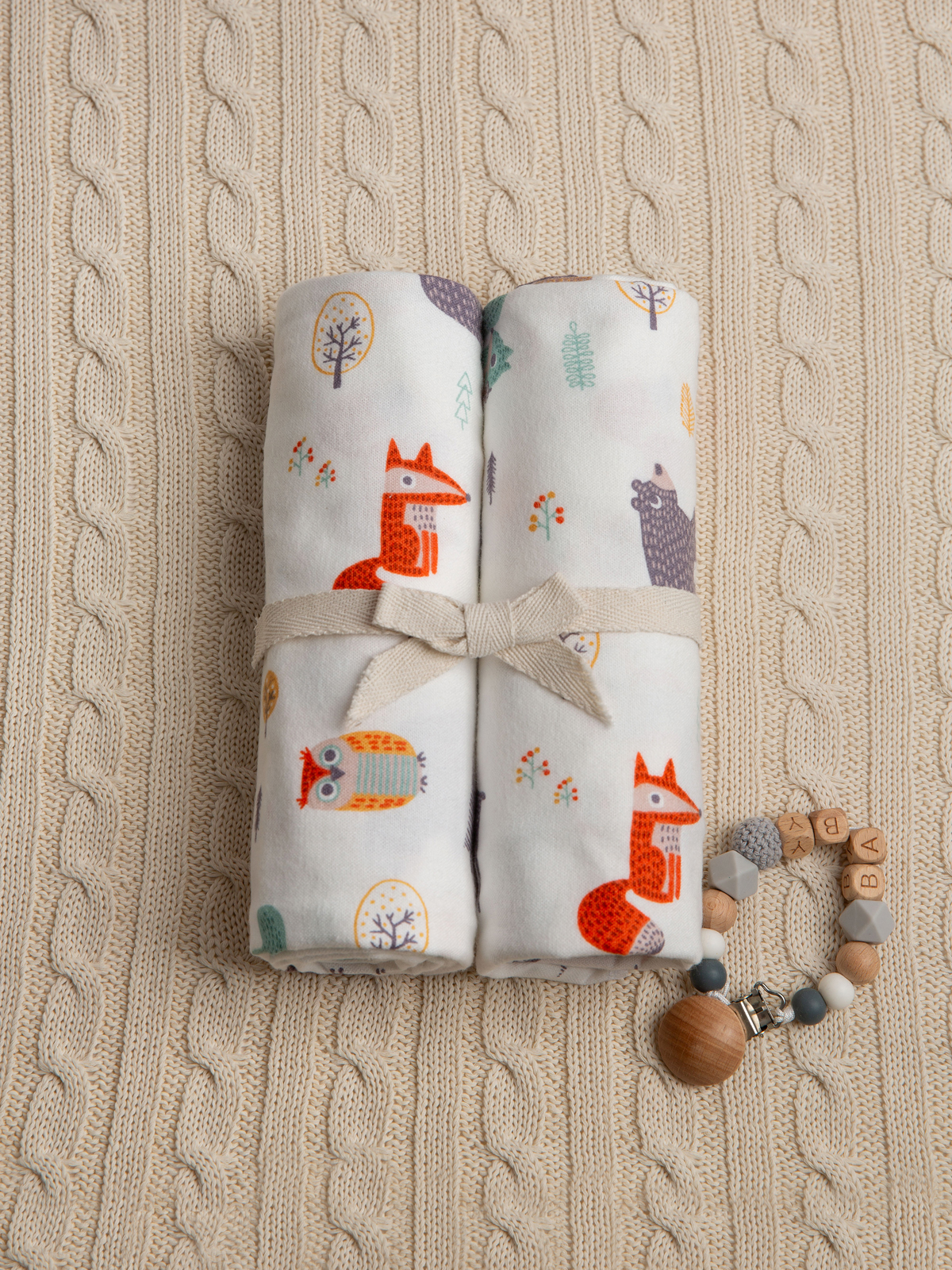 Пелёнка Чудо-Чадо Тренды фланель 85х120 см 2 шт. - фото 3