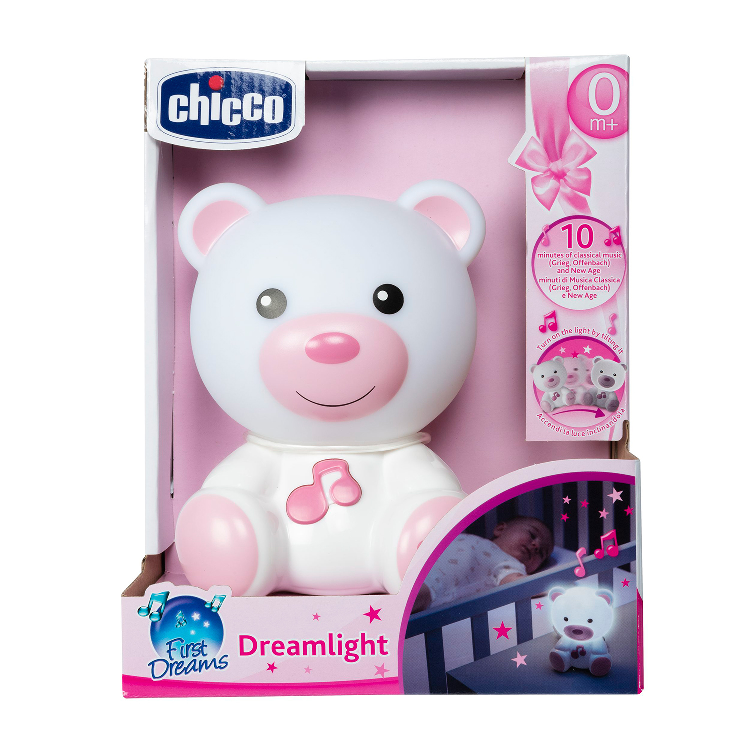 Игрушка ночник Chicco Медвежонок - фото 2