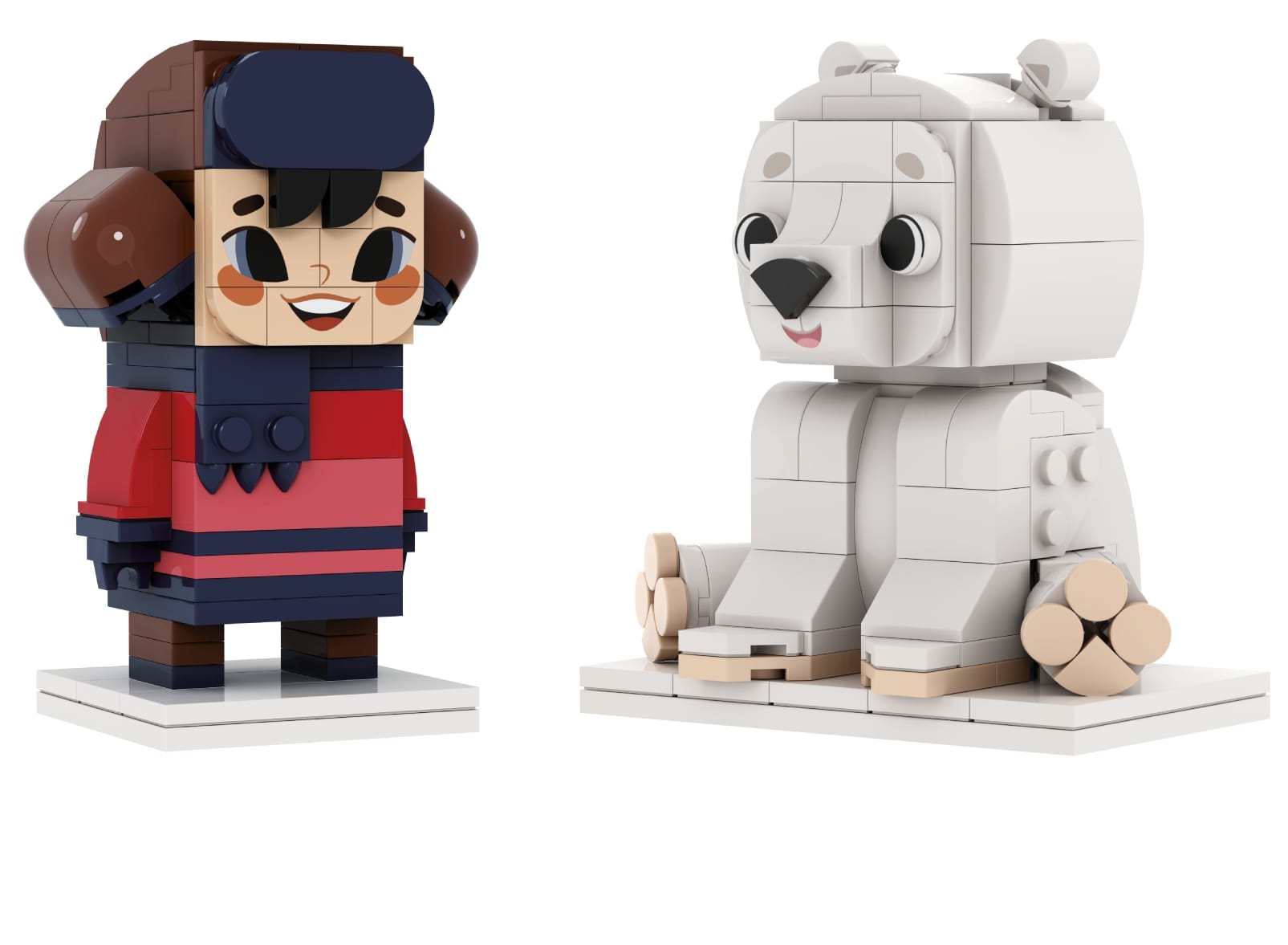 Конструктор brick labs Умка и Тайкэ 253 дет. - фото 2