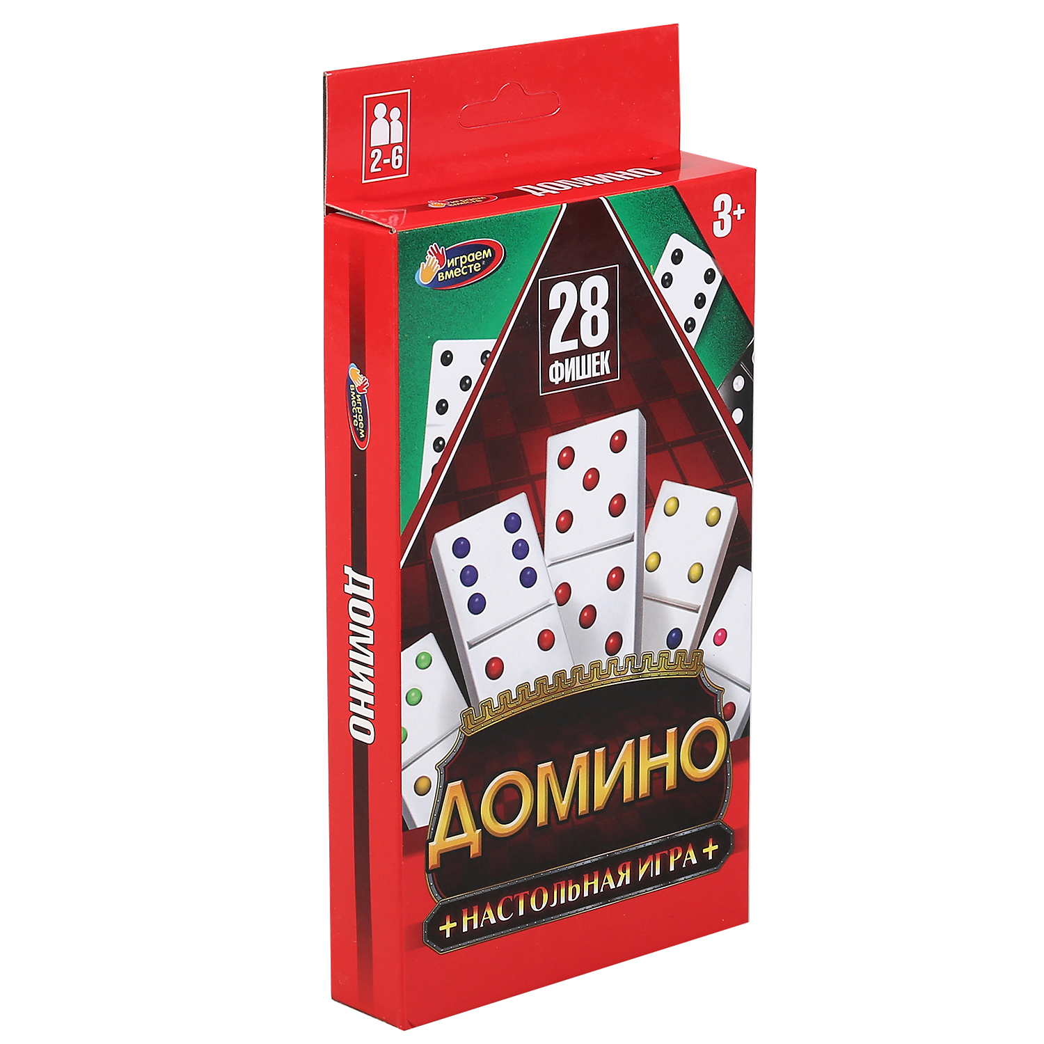 Настольная игра Играем вместе Домино - фото 6