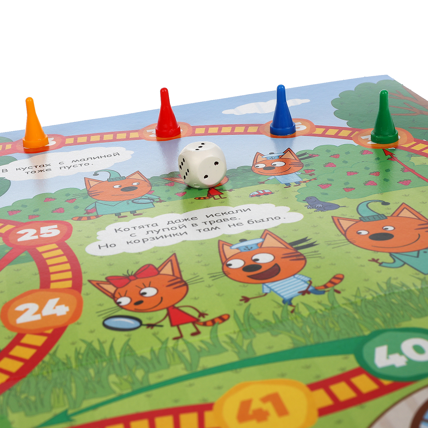 Настольная игра Умные игры Три кота Поиски корзинки - фото 5