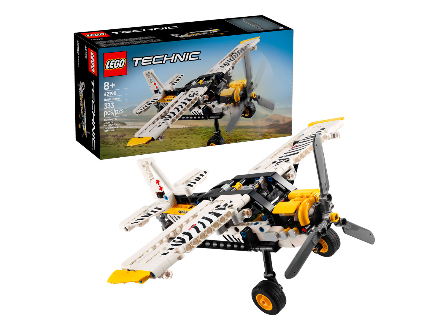 Конструктор LEGO Technic Легкомоторный самолет 42198 333 дет. - фото 1