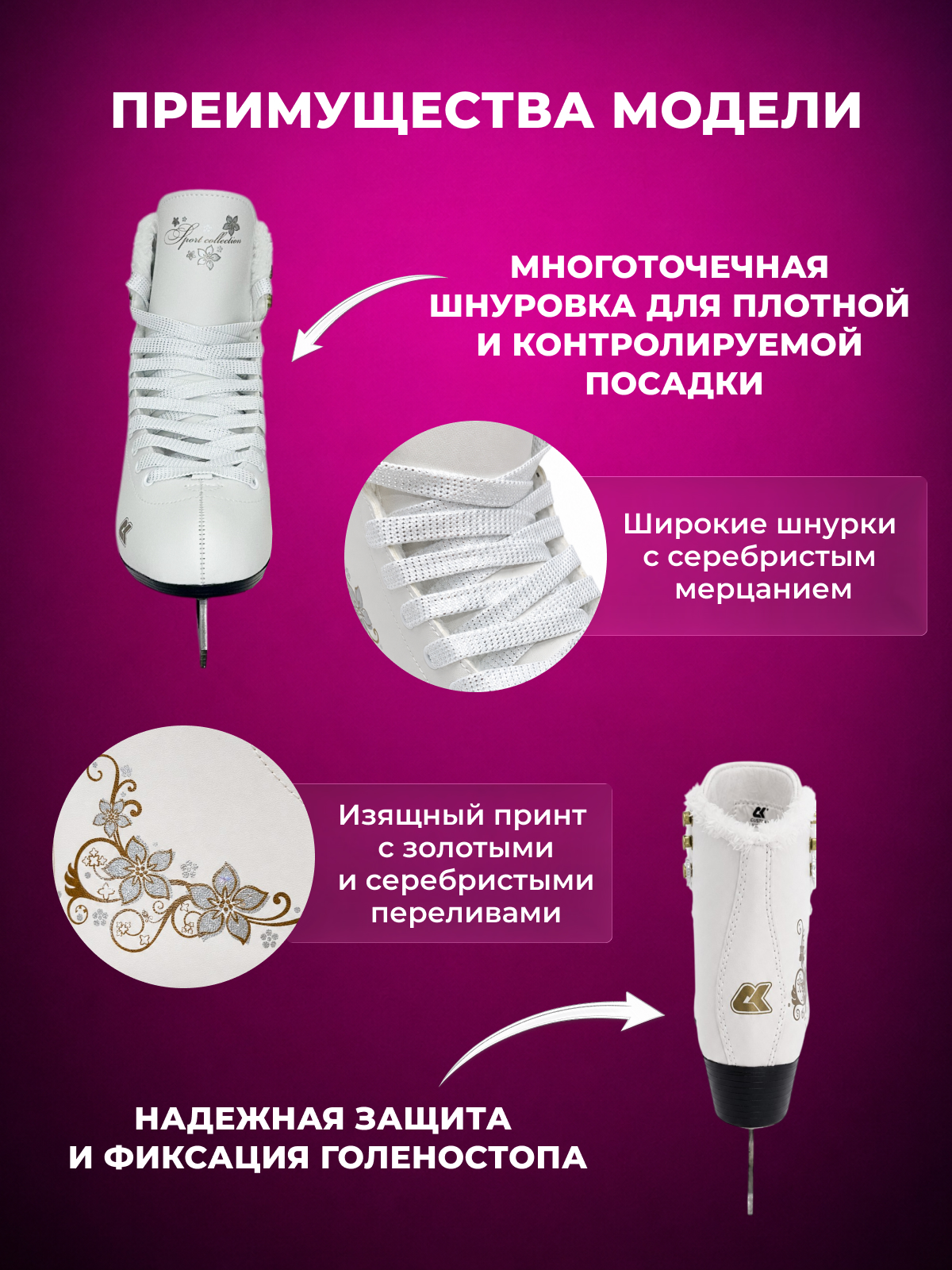 Коньки Sport Collection 36 - фото 3