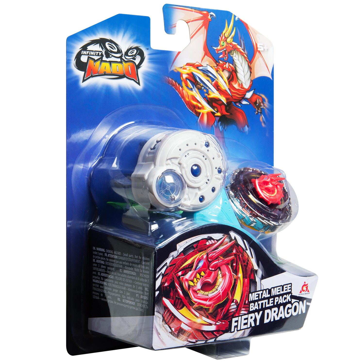 Игровой набор Infinity Nado Волчок Классик Fiery Dragon - фото 2