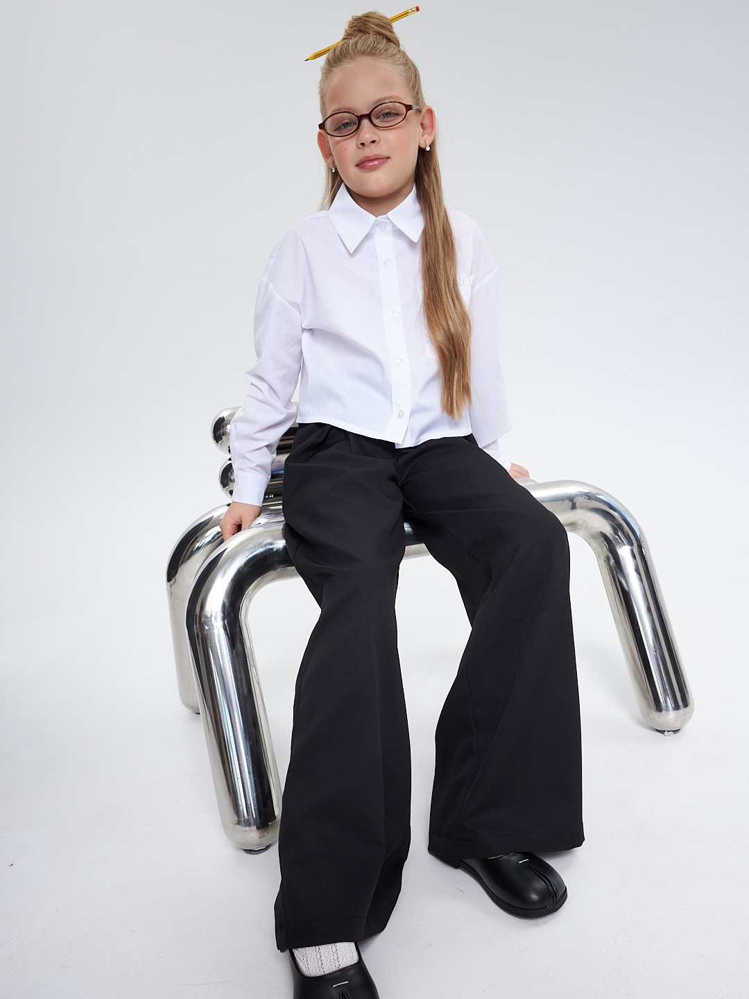 Брюки Crimea Baby School_pants\black - фото 8