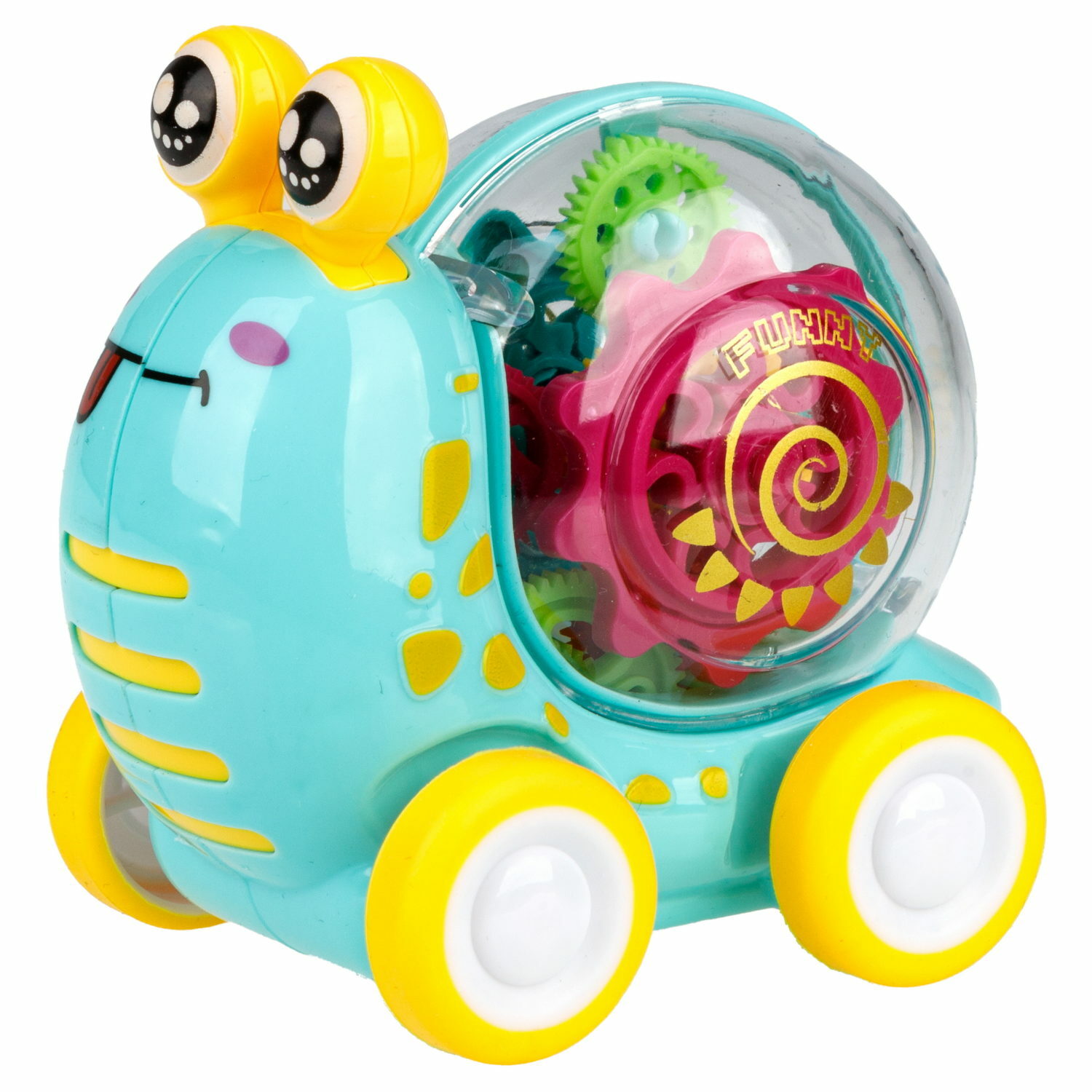 Игрушка 1TOY каталка Улитка - фото 2