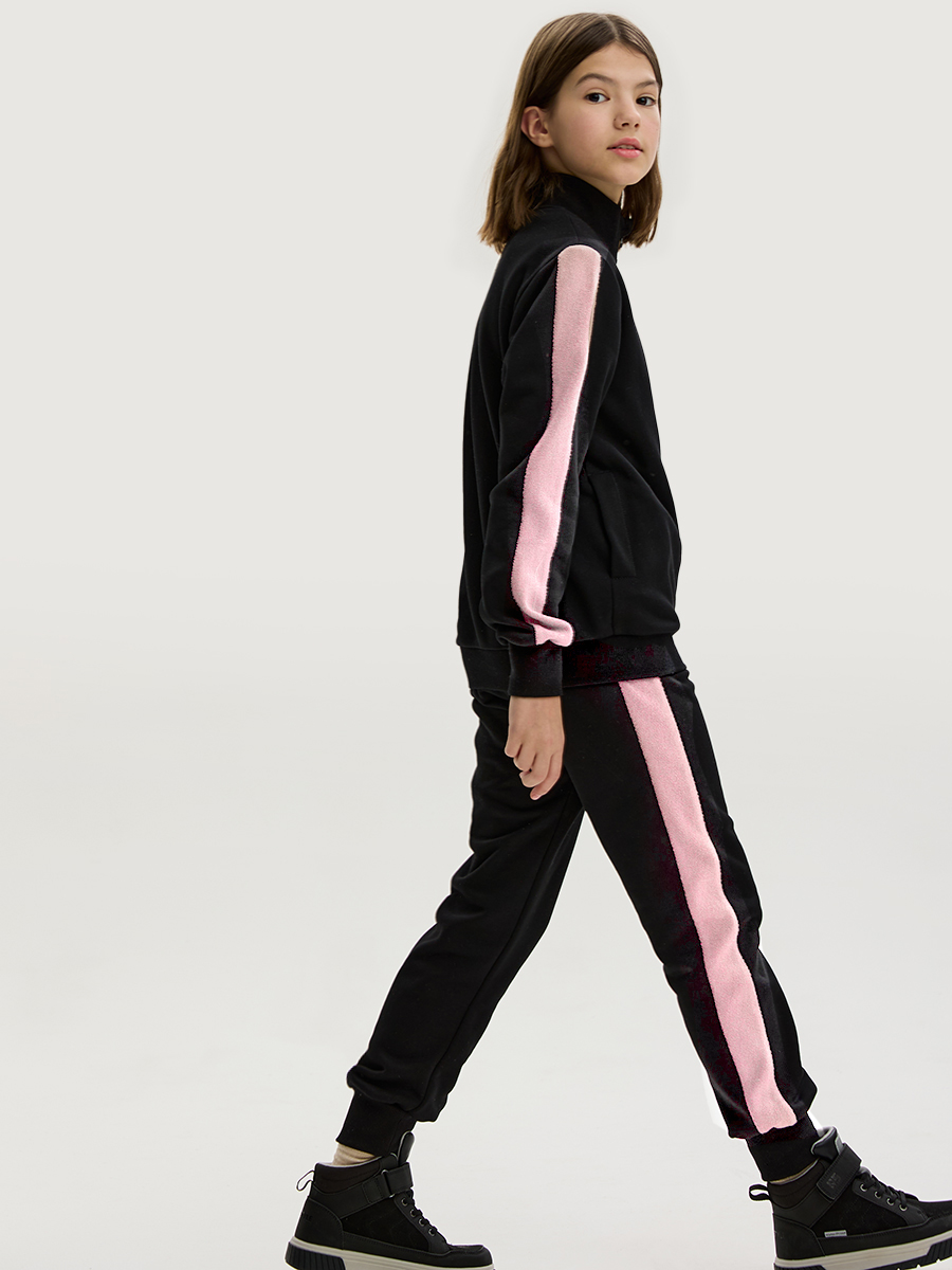 Костюм NIKASTYLE 7т21625 черный/пудра - фото 10