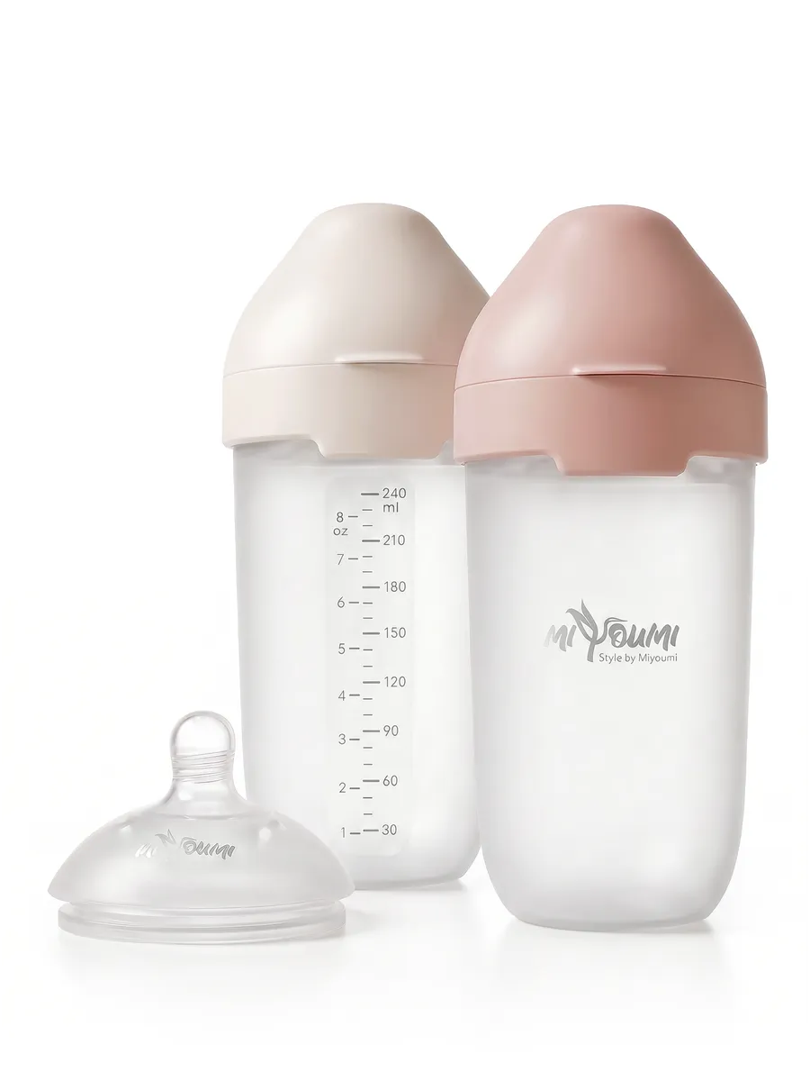 Бутылочка Miyoumi Anti-Colic 240 мл 2 шт. - фото 9