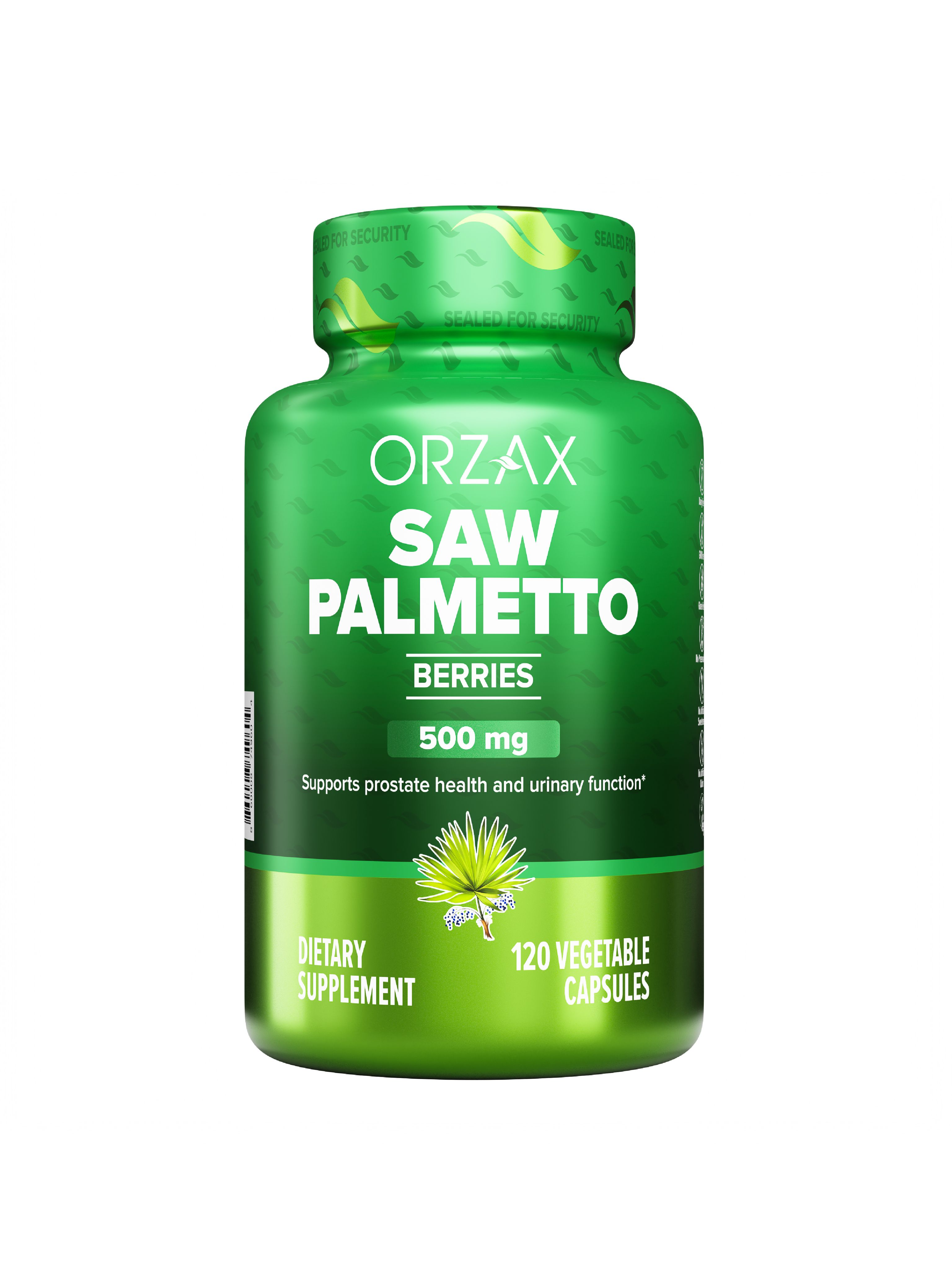 Со пальметто для мужчин ORZAX Saw Palmetto 120 капсул - фото 4