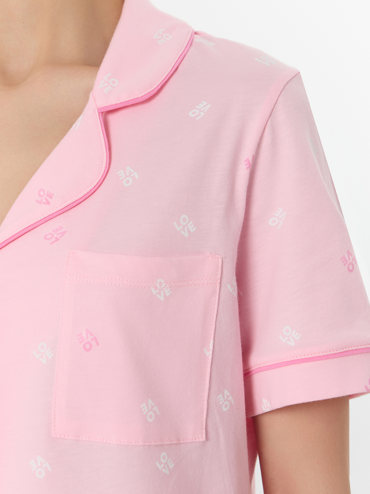 Пижама Mark Formelle (Марк Формэль) 592505-1/текст на розовом - фото 8