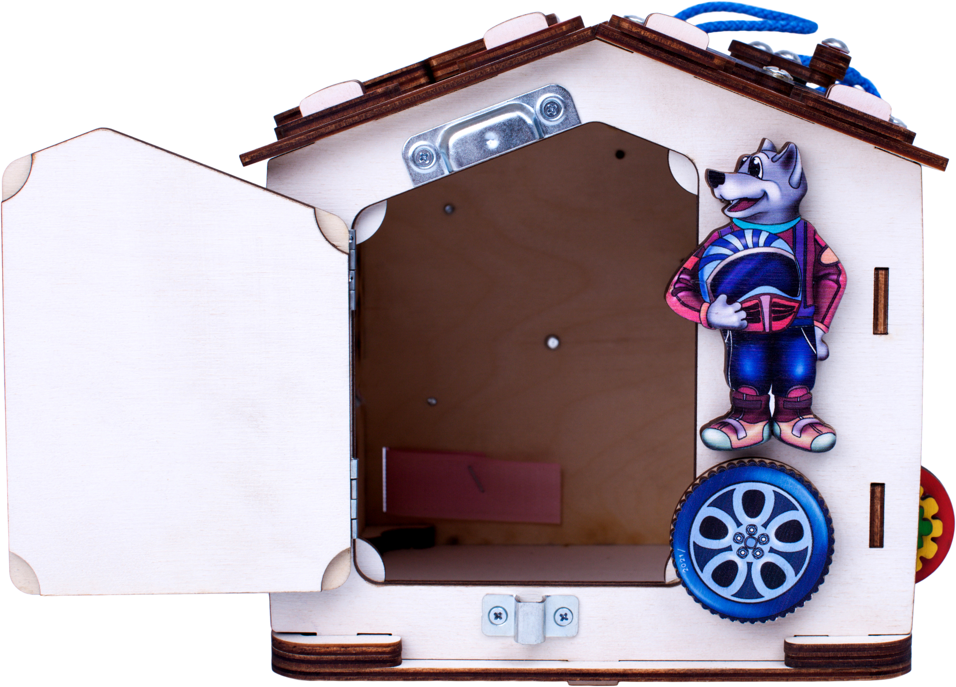 Игрушка Jolly Kids бизиборд Волк - фото 15