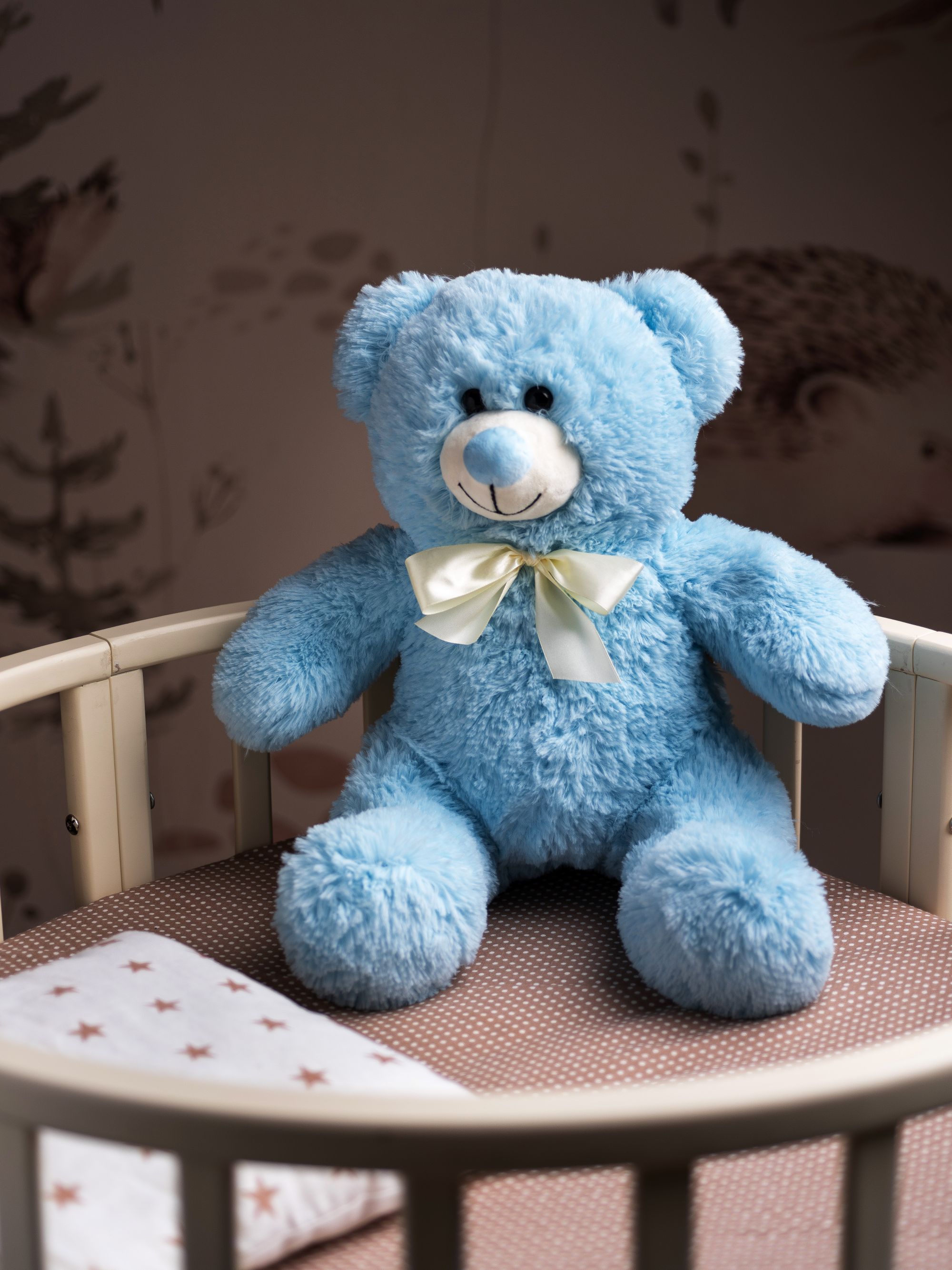 Мягкая игрушка Tallula Мишка Баффи 38 см голубой - фото 2