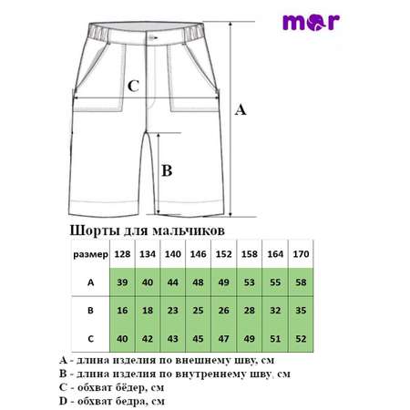 Футболка и шорты MOR