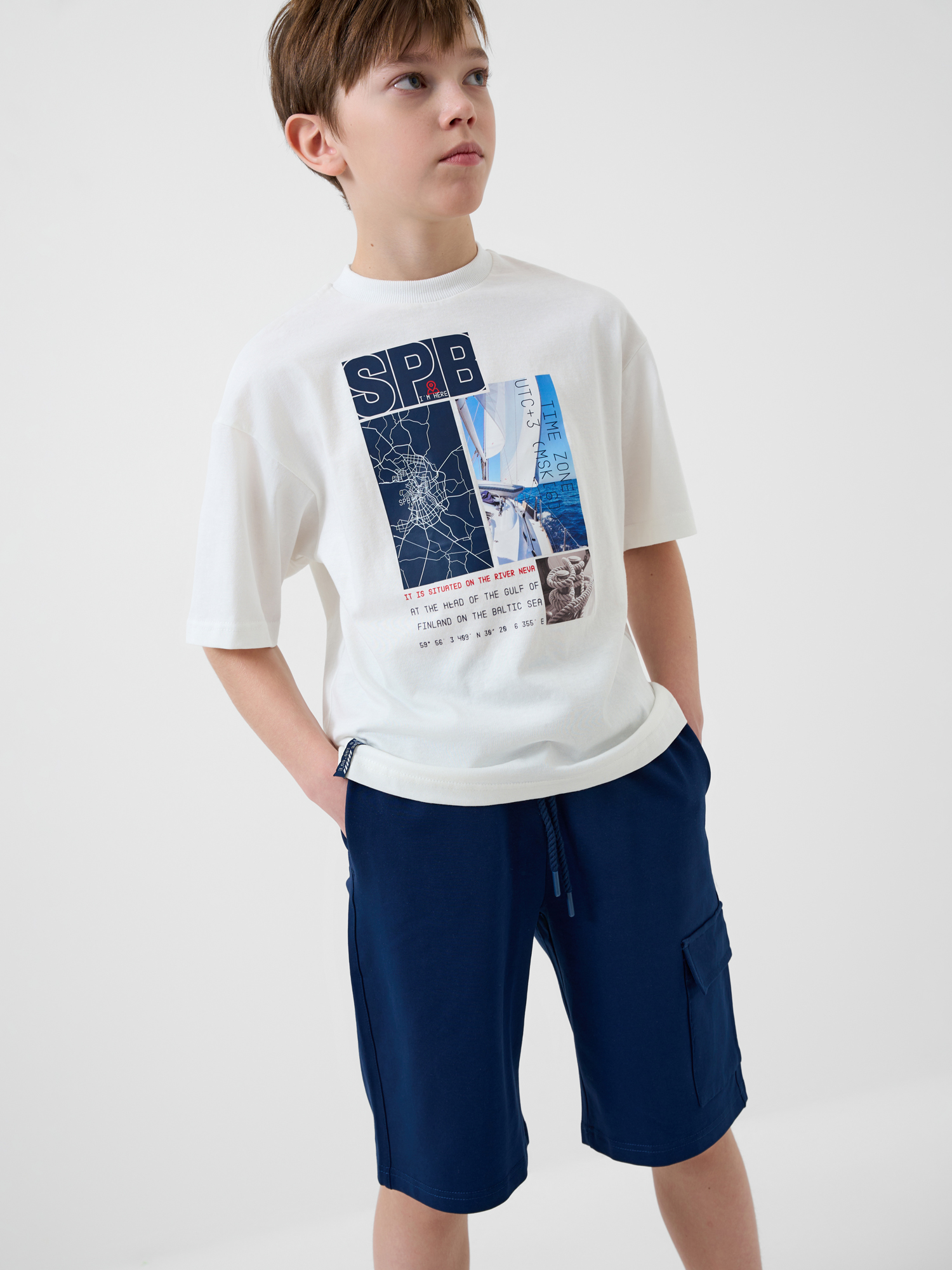 Футболка и шорты PlayToday 12611448 - фото 2