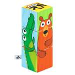 Игрушка Мяшечки кубики Дикие животные