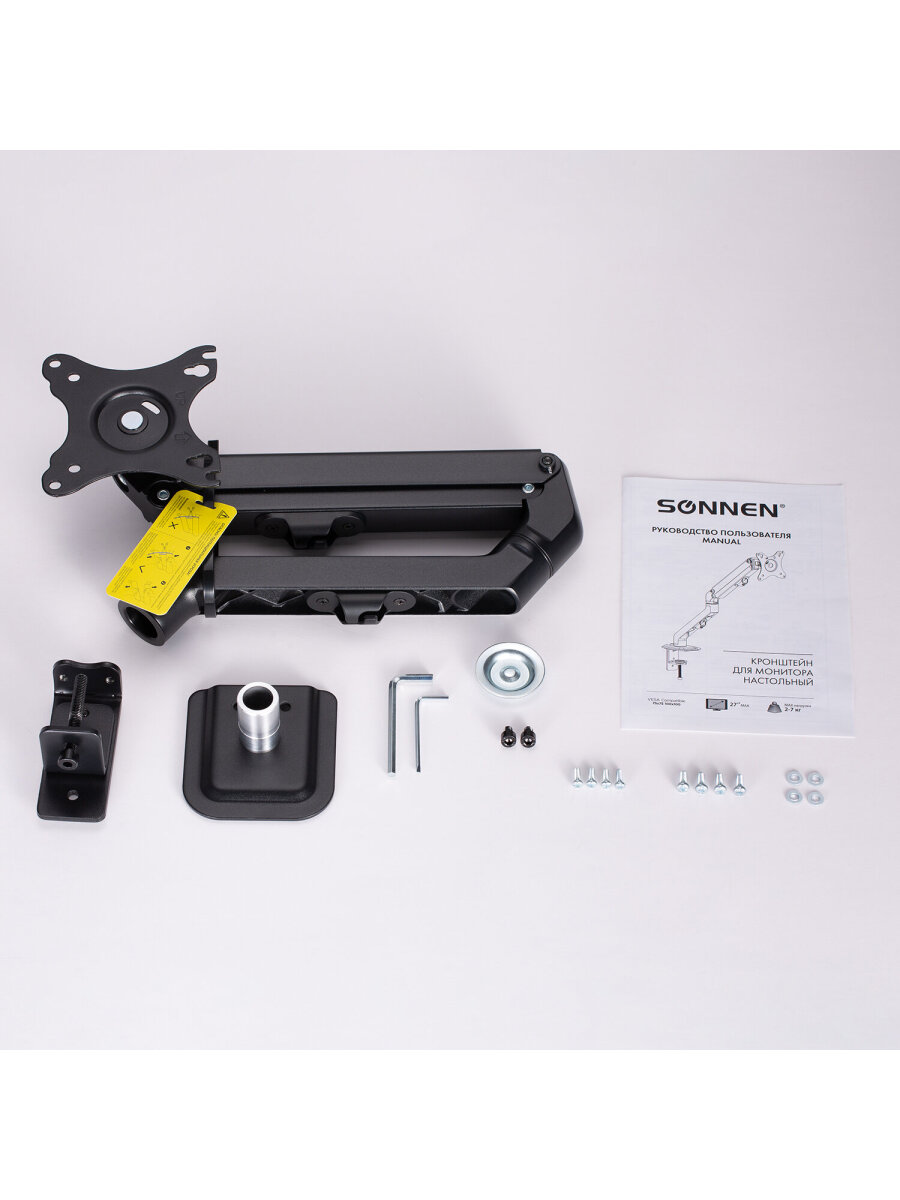 Кронштейн Sonnen для монитора настольный до 27 дюймов 7 кг - фото 12
