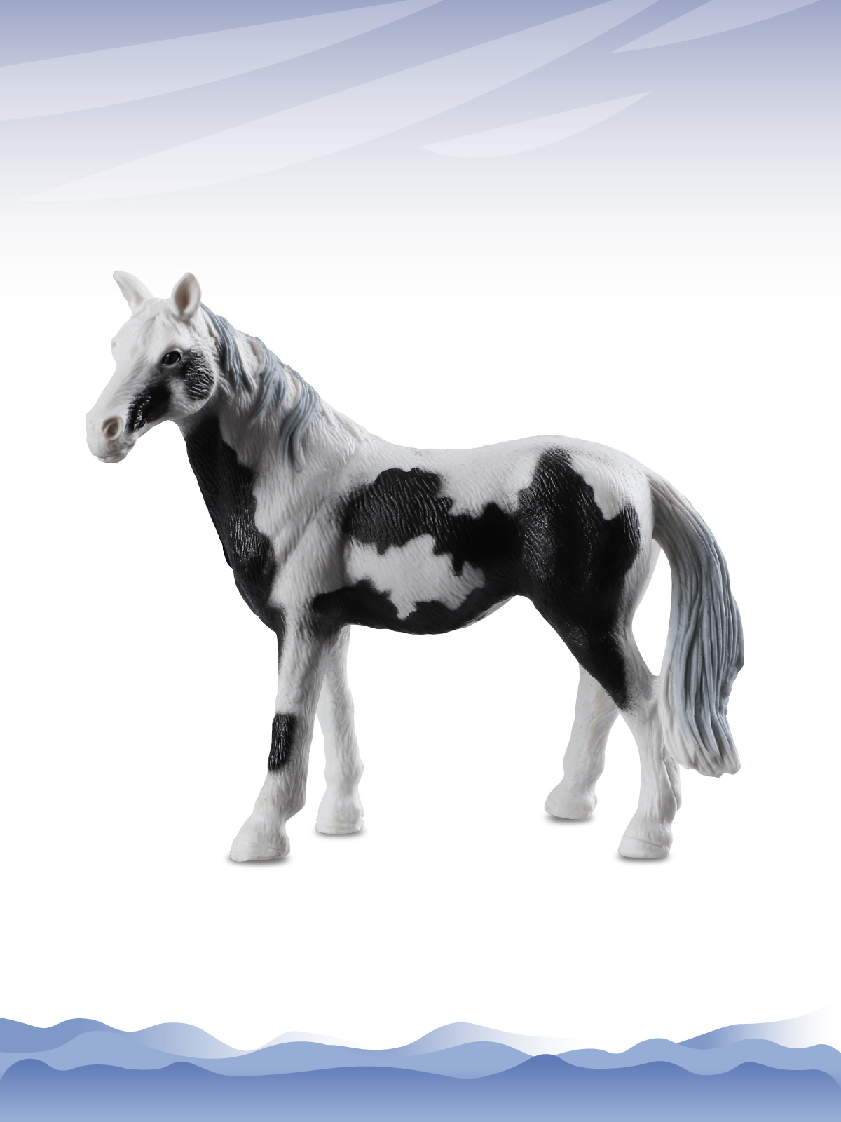 Игровой набор DARWIN Животные Лошади 4шт - фото 7