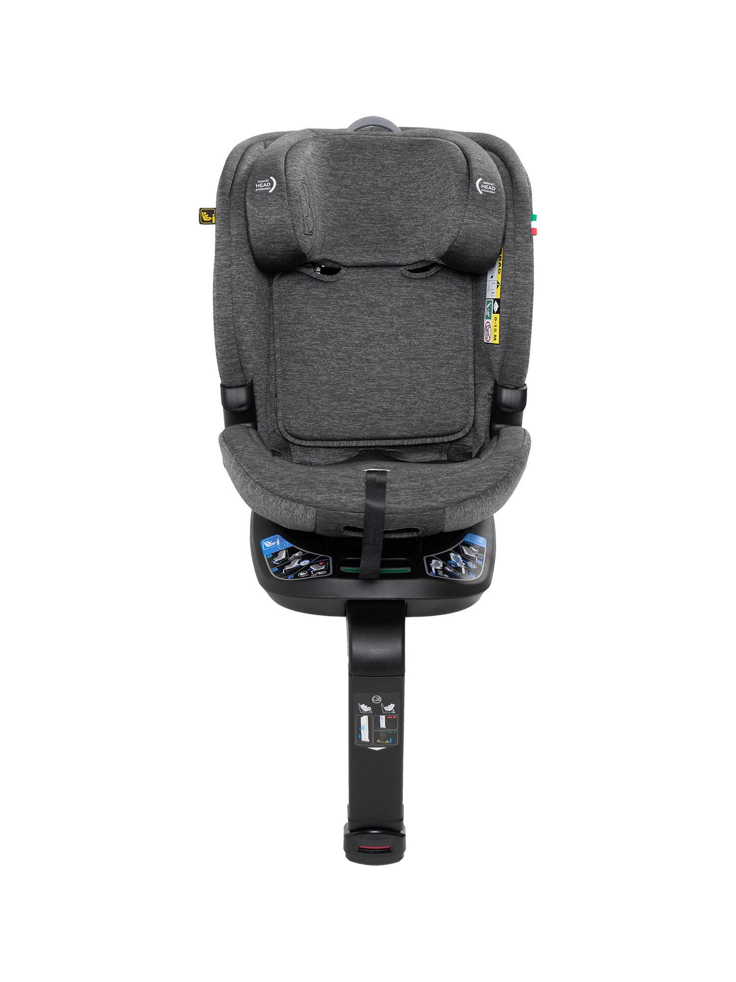 Автокресло Sweet Baby Voyager P12 Pro Grey Isofix 0+/1/2/3 (0-36 кг) серый - фото 21