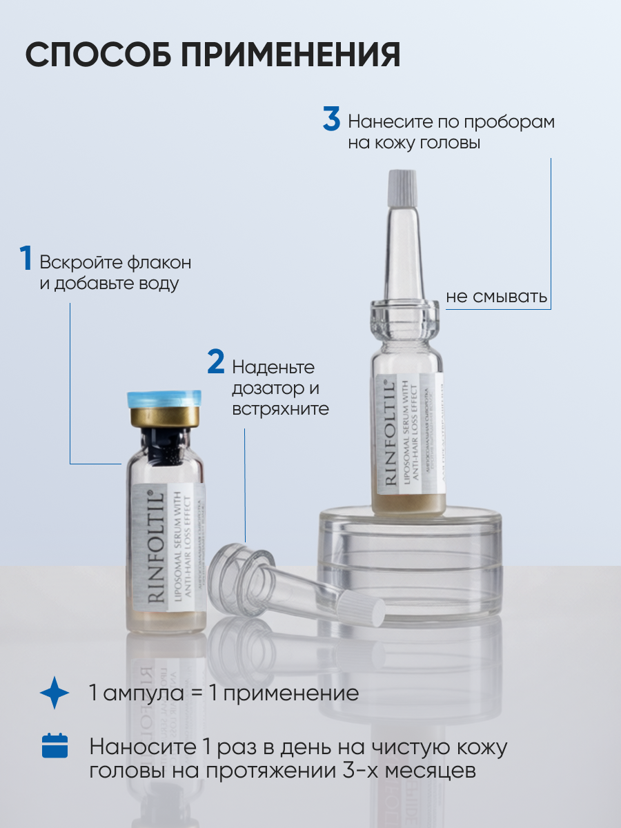 Сыворотка Ринфолтил Для предотвращения облысения - фото 9