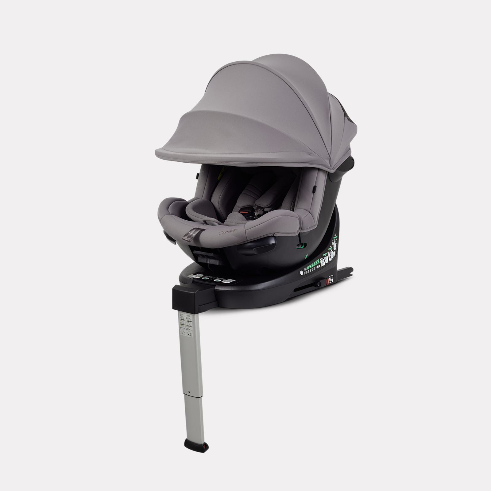Автокресло Rant Страда Isofix 0+/1/2/3 (0-36 кг) серый - фото 3