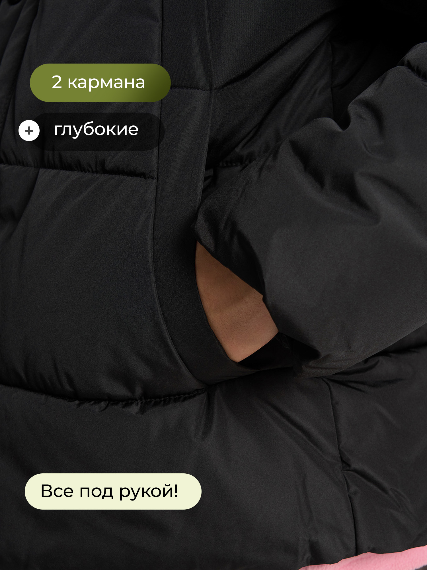Куртка De Mount JGAS922-32D3H-BLK - фото 7
