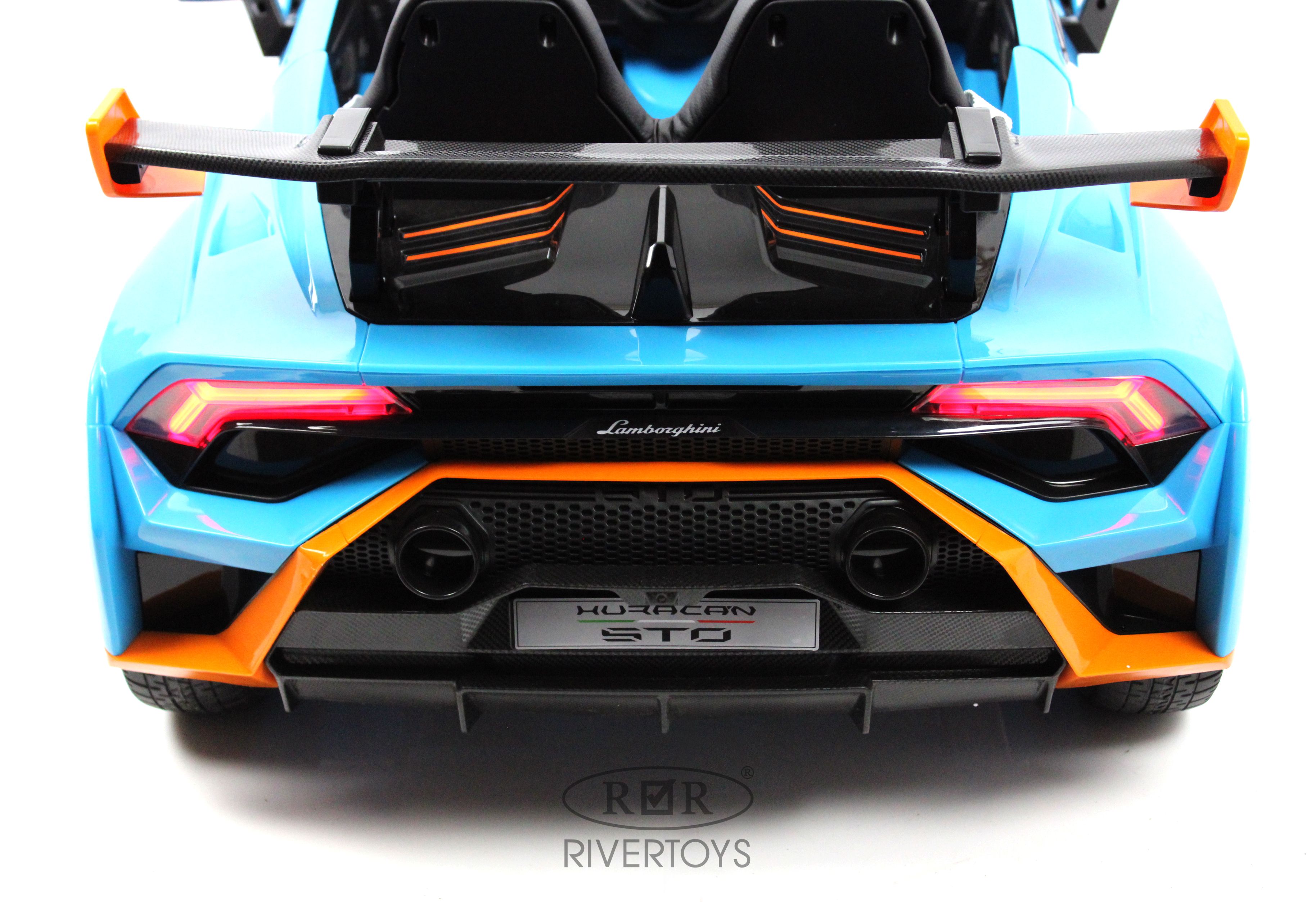 Электромобиль RIVERTOYS Lamborghini E888EE-BLUE С пультом ДУ - фото 23