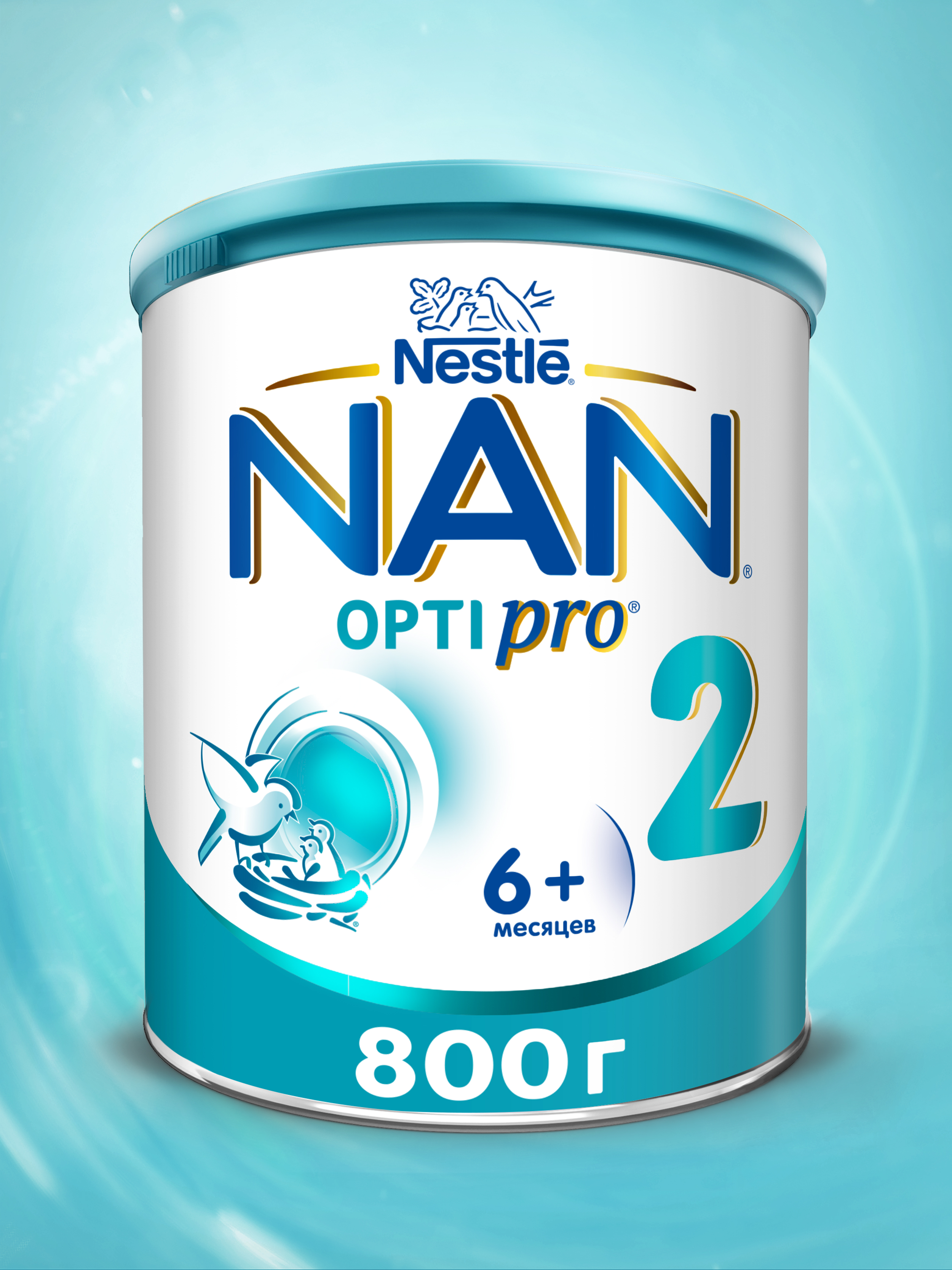 Смесь NAN 2 OptiPro 800г с 6 месяцев - фото 1