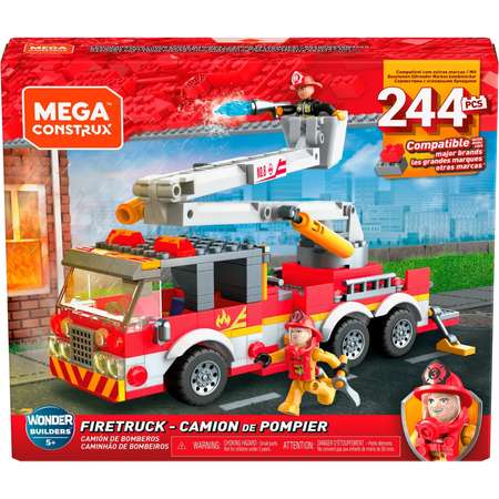 Конструктор Mega Construx Пожарная машина блочный