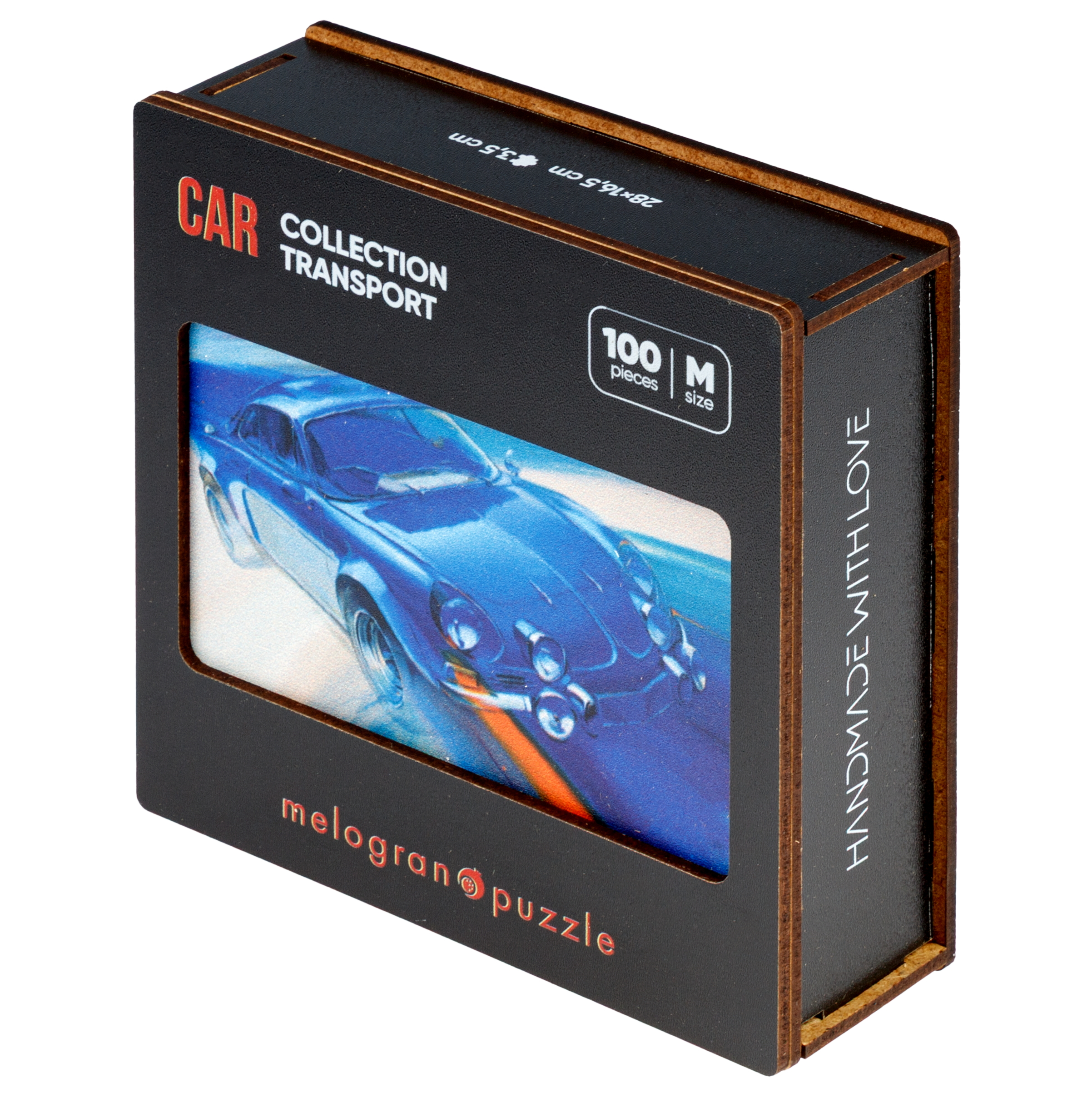 Пазл 1TOY Автомобиль ретро синий деревянный - фото 15