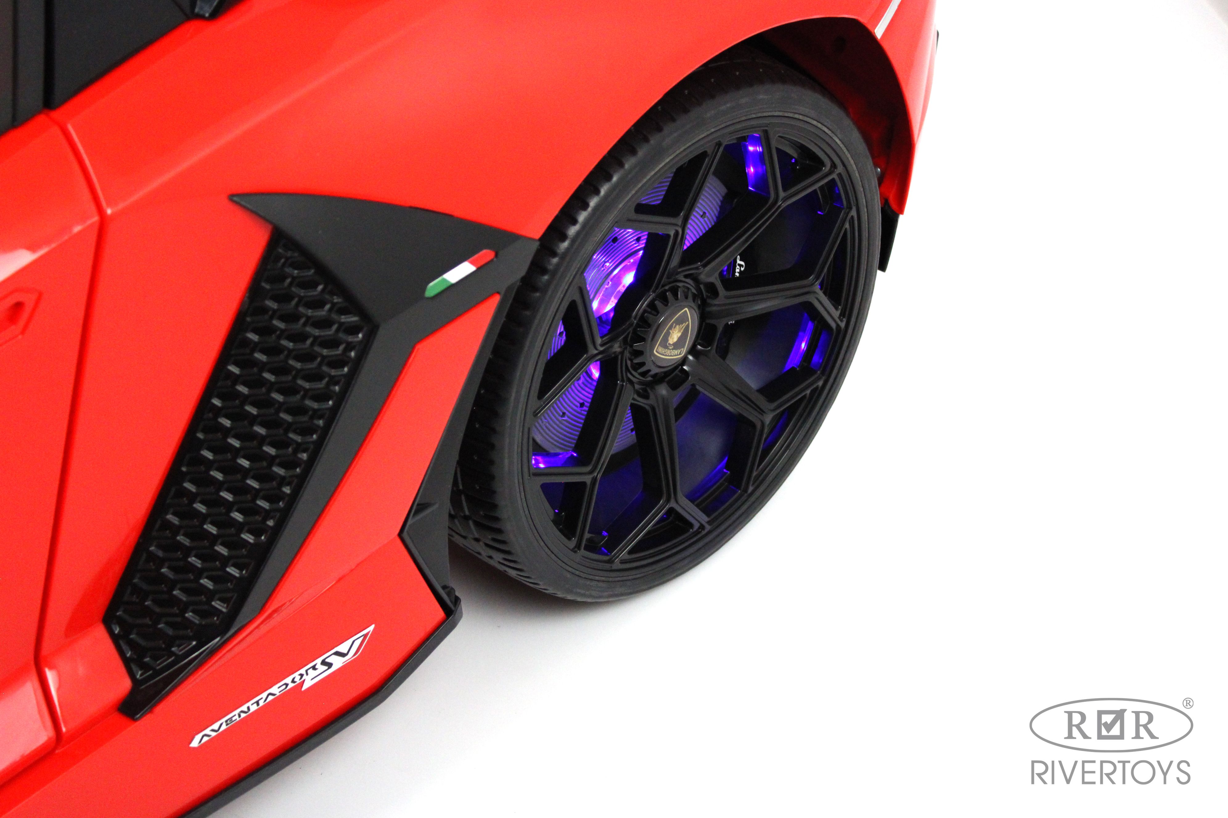 Электромобиль RIVERTOYS A111MP-RED С пультом ДУ - фото 24