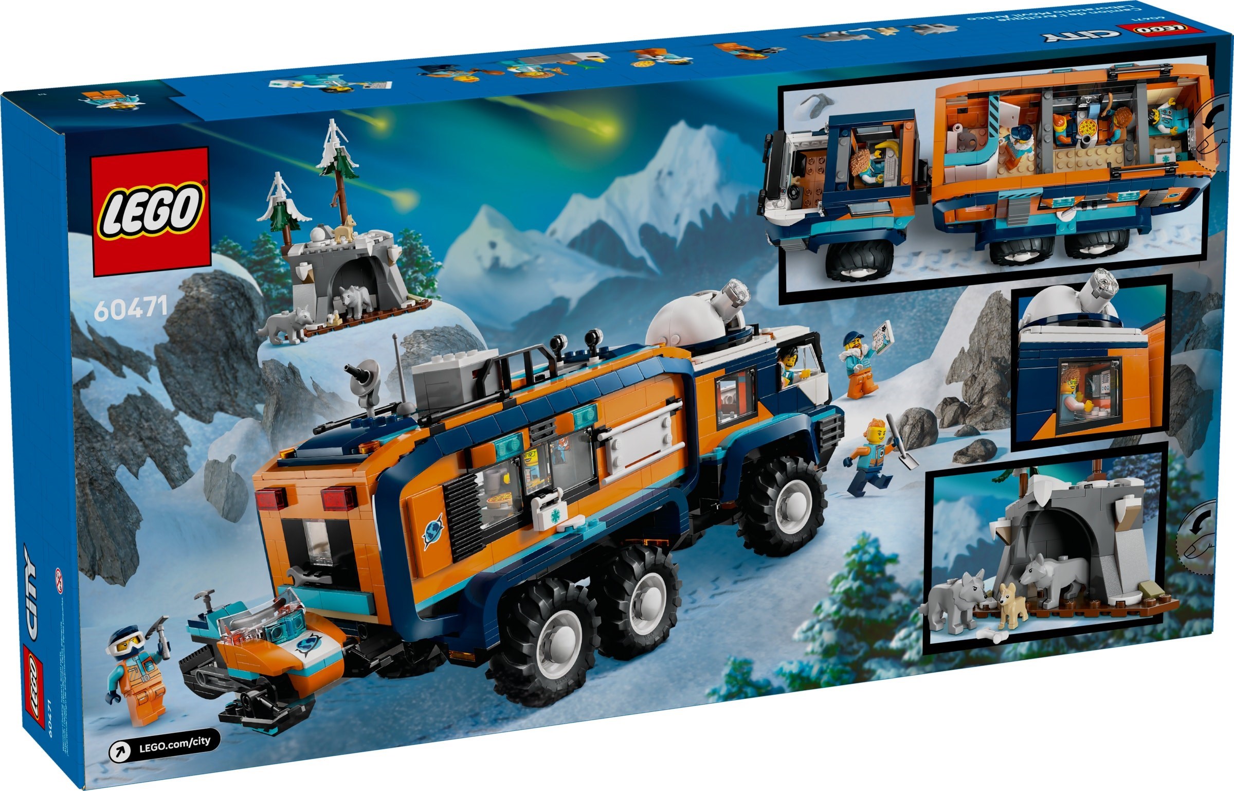 Конструктор LEGO City 60471 1057 дет. - фото 1