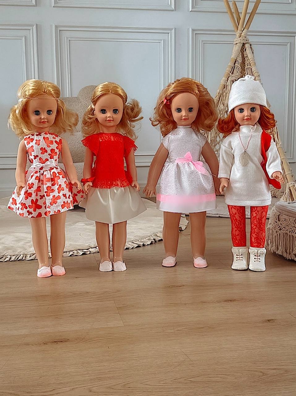 Кукла большая (ростовая) СТРАНА КУКОЛ говорящая Стелла высота 60 см 22-03.3 - фото 16