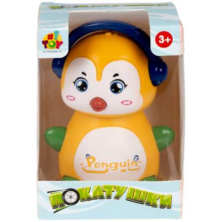 Зверушка 1TOY Весёлый Пингвин