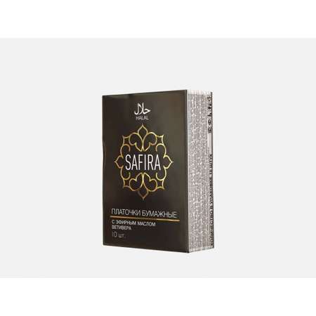 Бумажные платочки SAFIRA 12 упак. 10 шт.