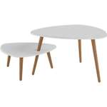 Стол журнальный КАЛИФОРНИЯ МЕБЕЛЬ Стилгрей белый