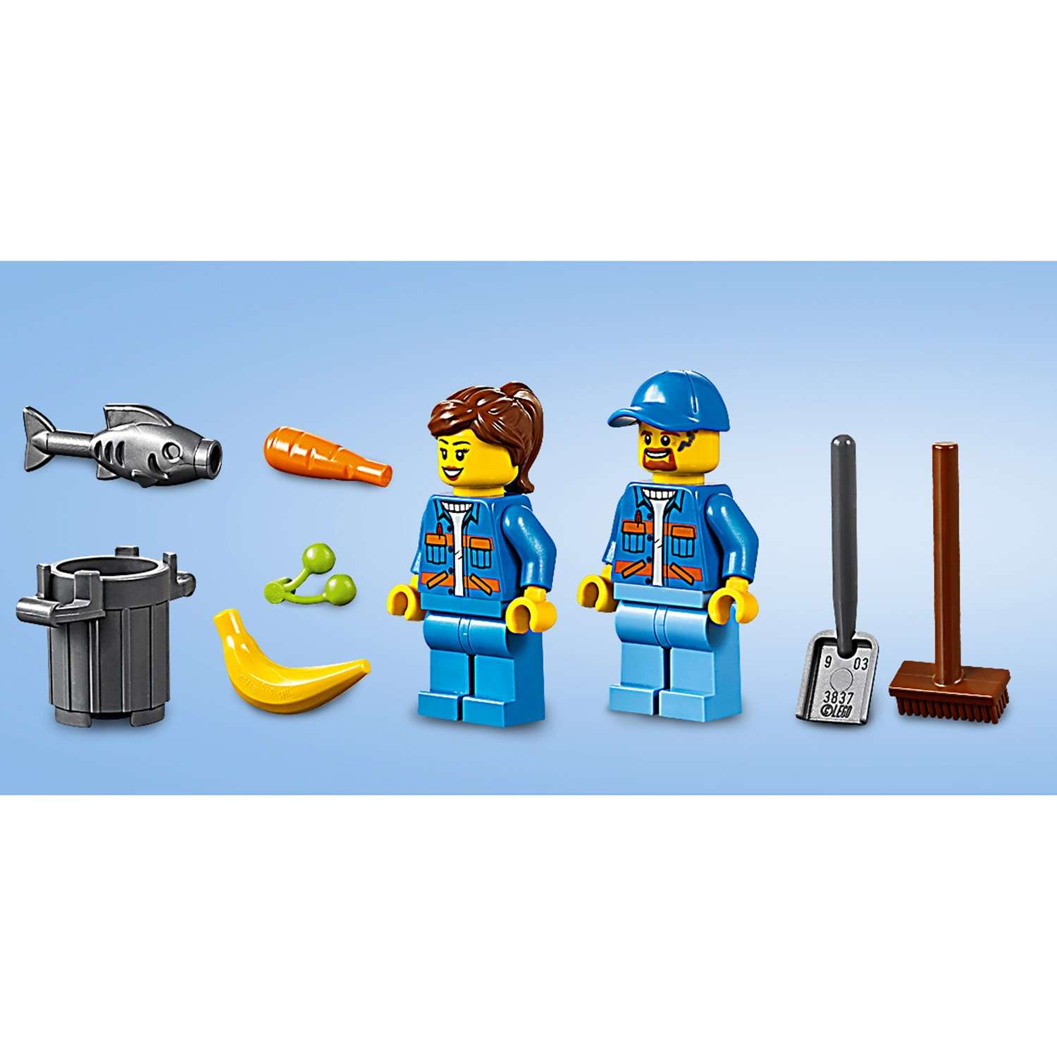Конструктор LEGO City Great Vehicles Мусоровоз блочный - фото 7