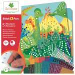 Набор для творчества Sycomore Stick fun Динозавры декорирование стразами