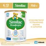 Смесь Similac Комфорт 2 750г с 6 до 12месяцев
