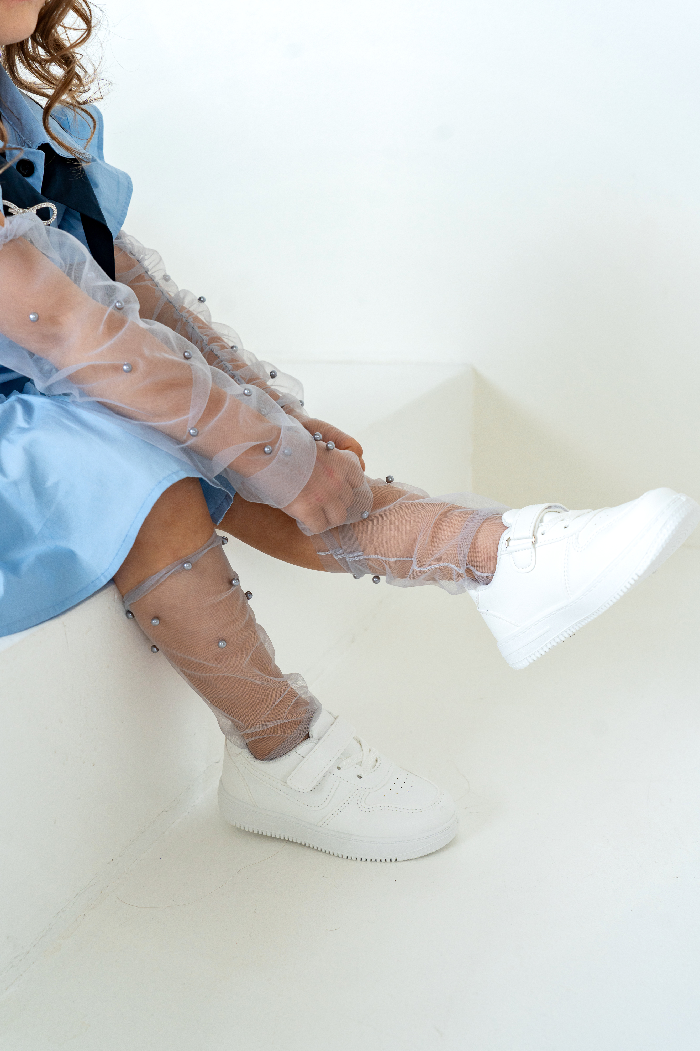 Носки VasileKiss Серые Б детские - фото 7