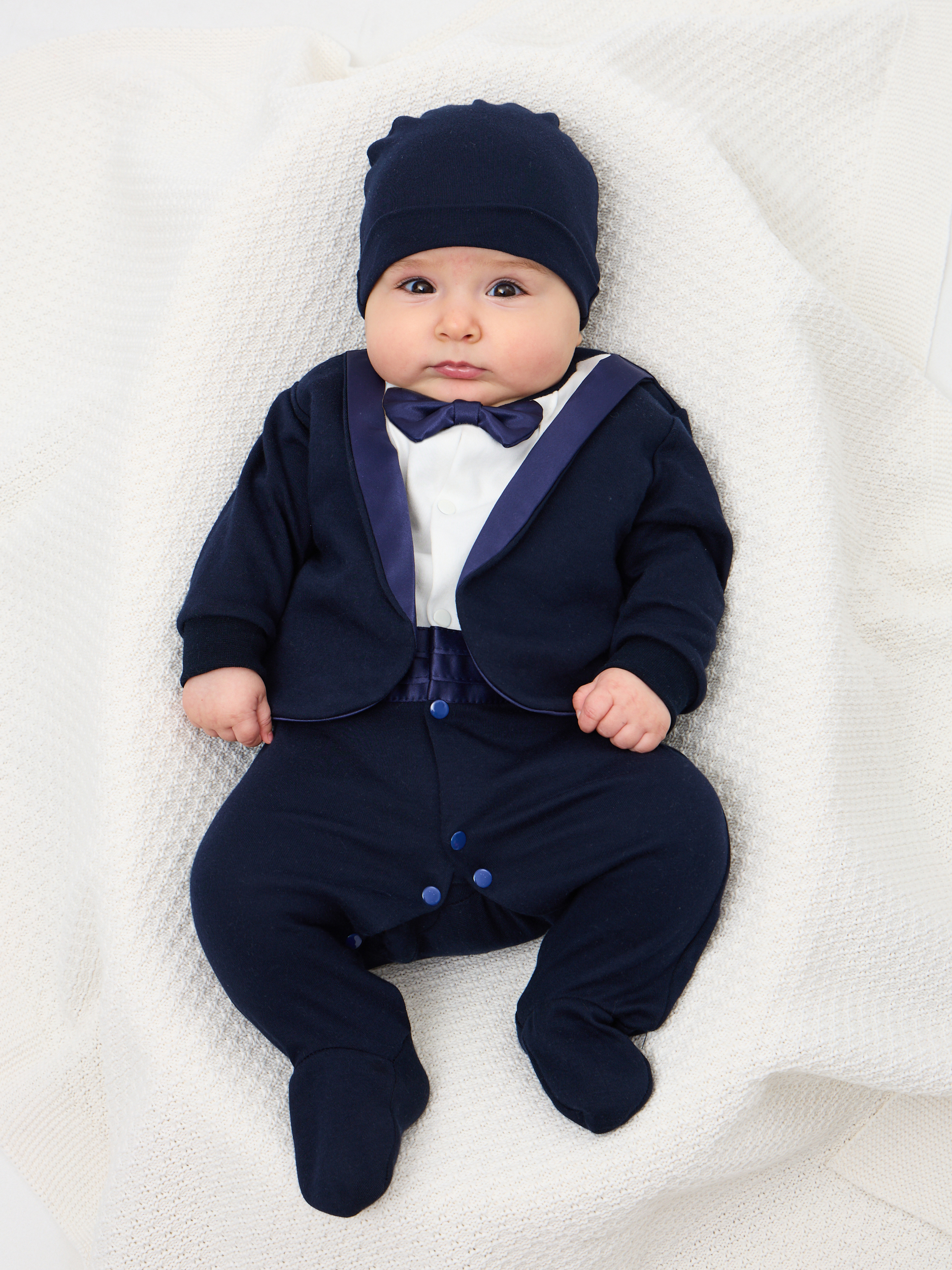 Конверт на выписку ТОСЯ БОСЯ Смокинг синий - фото 5