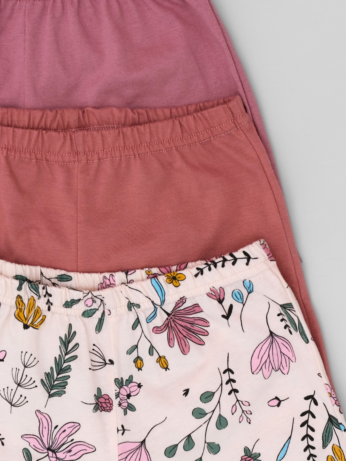 Шорты 3 шт Jelly Whale S23S02-3-Milk-Pd-Lil - фото 2