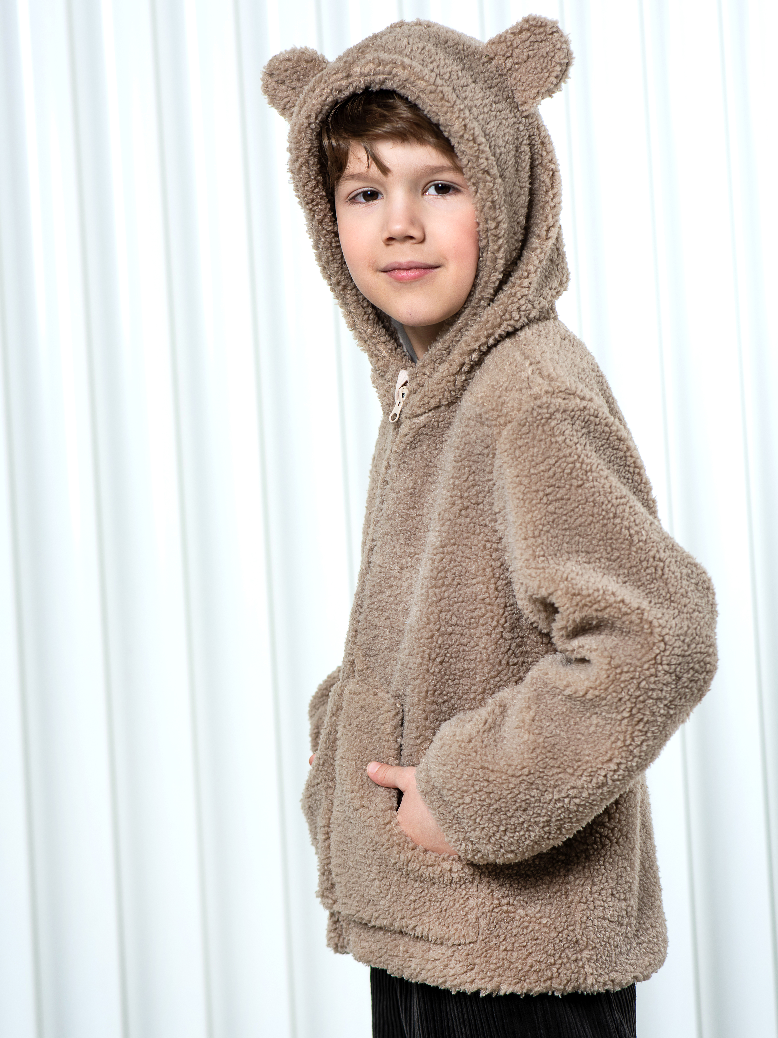 Толстовка LisaWeta FC-01-24 бежевый - фото 5