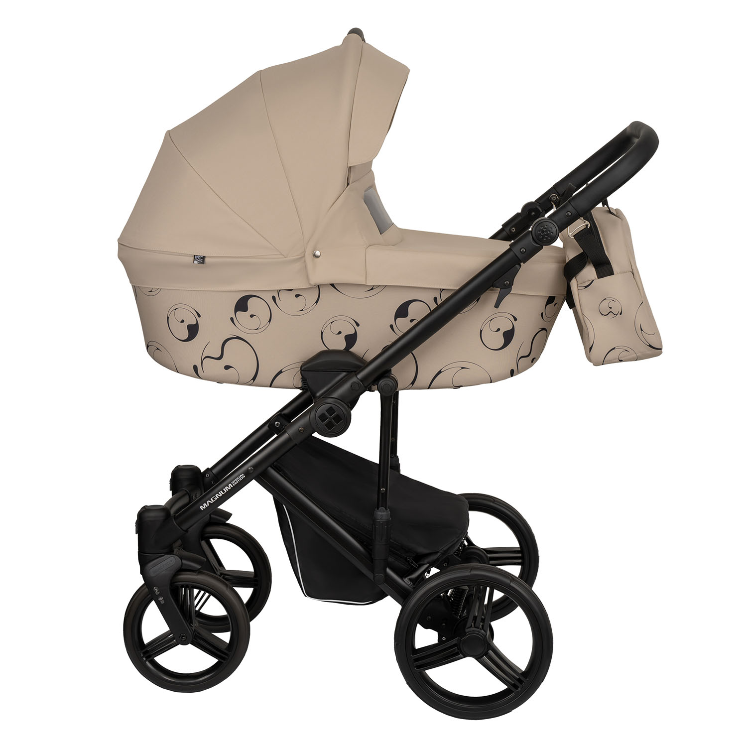 Коляска 2в1 Bebetto Magnum Light SE бежевый - фото 4