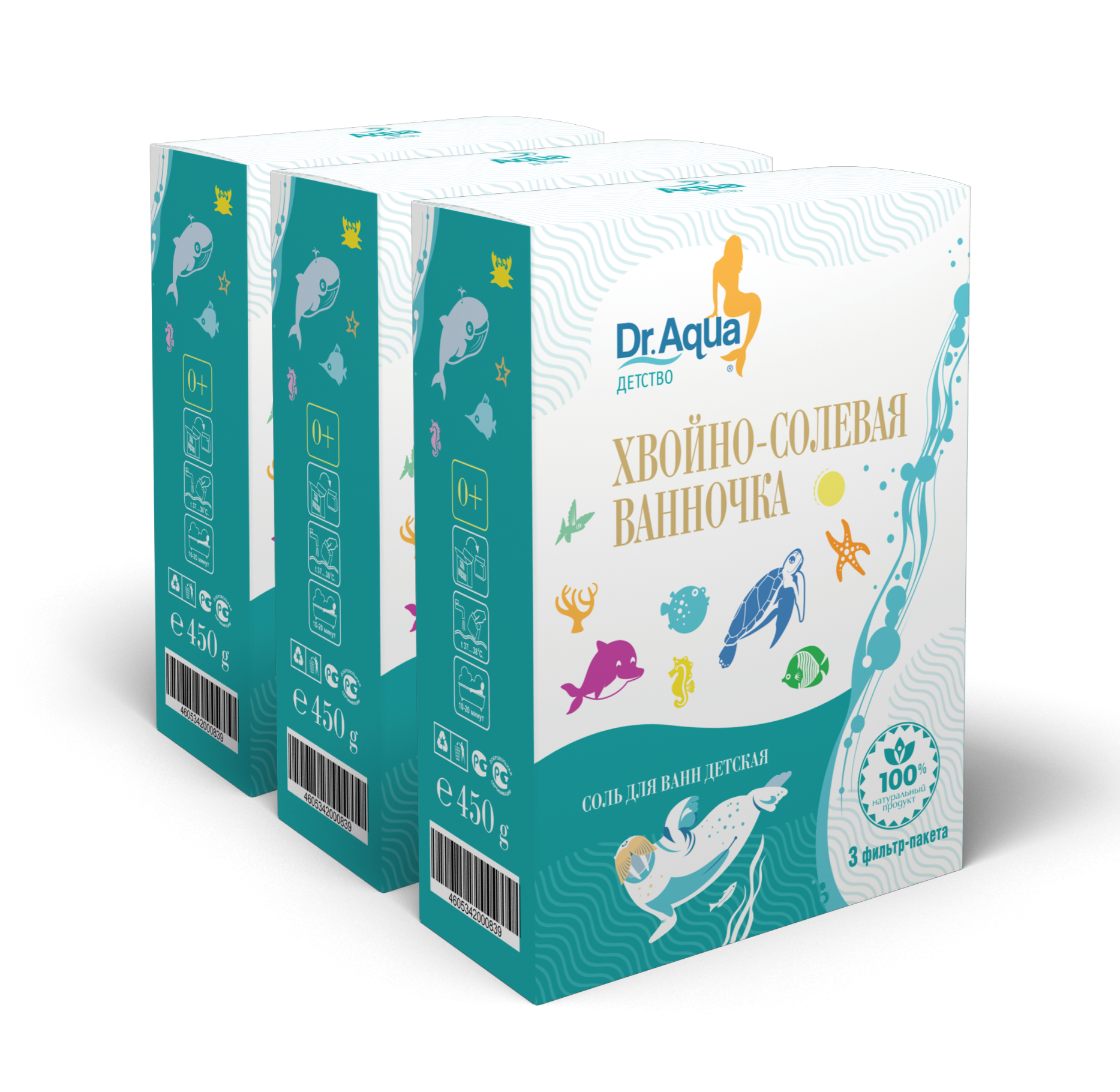 Соль для ванн Dr.Aqua - фото 1