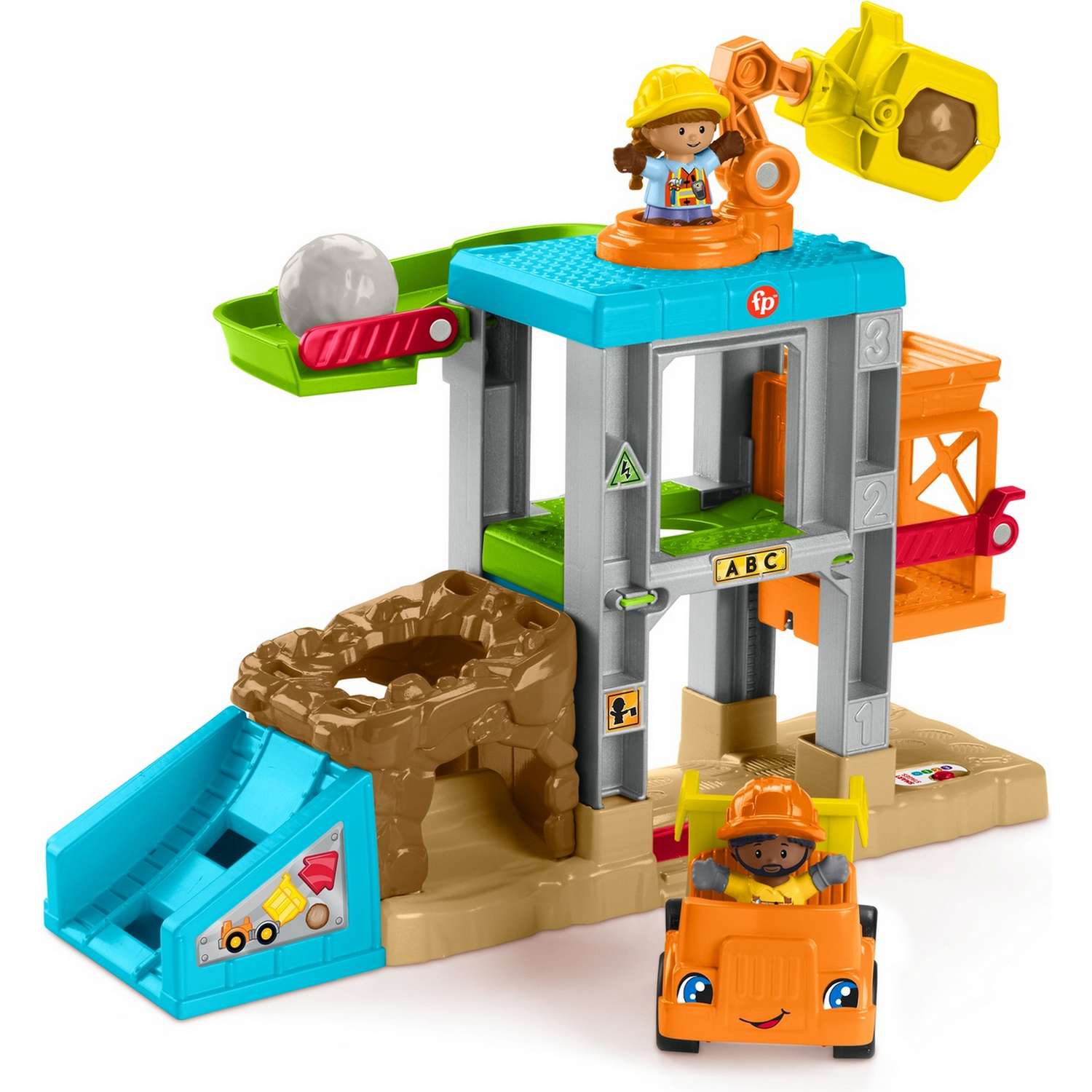 Игровой набор Fisher Price Little People Стройка - фото 9