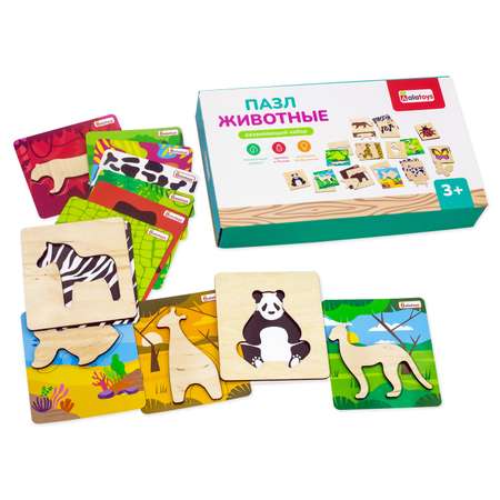 Настольная игра Alatoys Пазл Животные в ассортименте